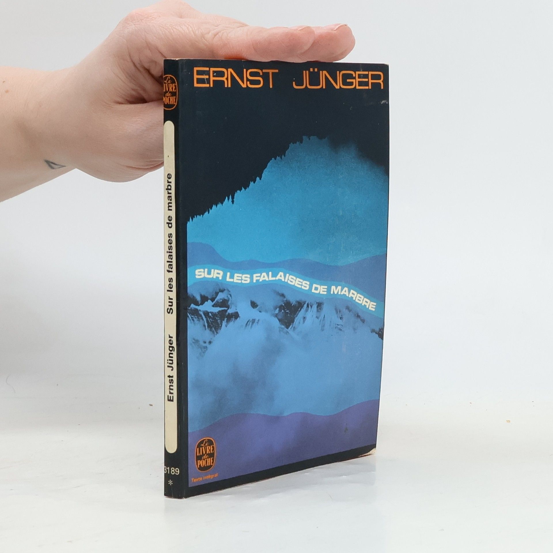 Ernst Jünger Sur les falaises de marbre