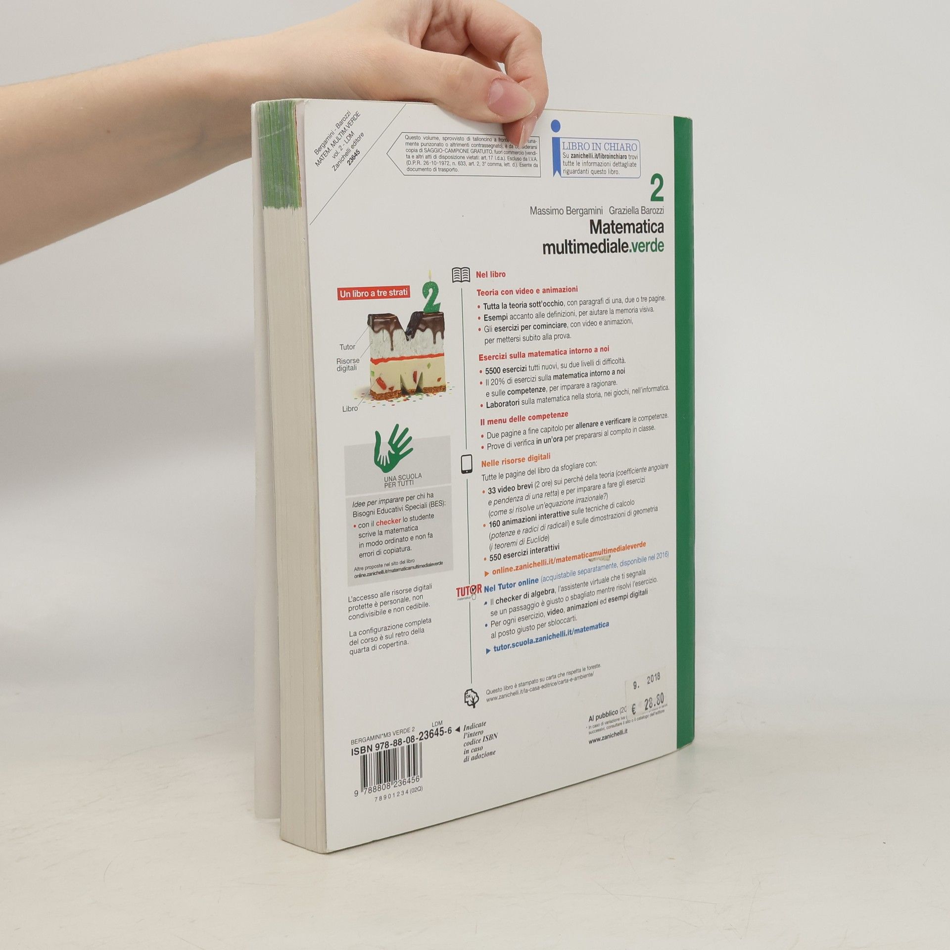 Massimo Bergamini Matematica multimediale.verde. Per le scuole superiori. Con espansione online