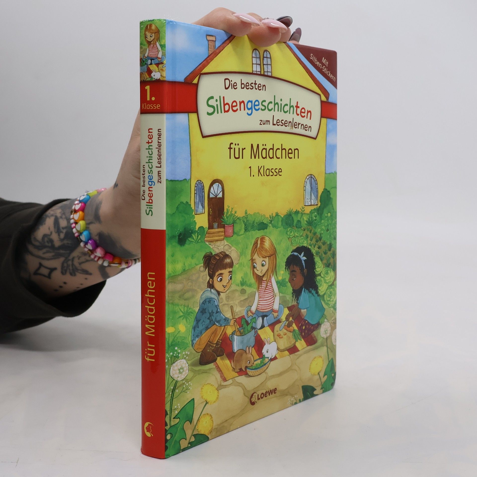 Kolektív autorov Die besten Silbengeschichten zum Lesenlernen für Mädchen 1. Klasse