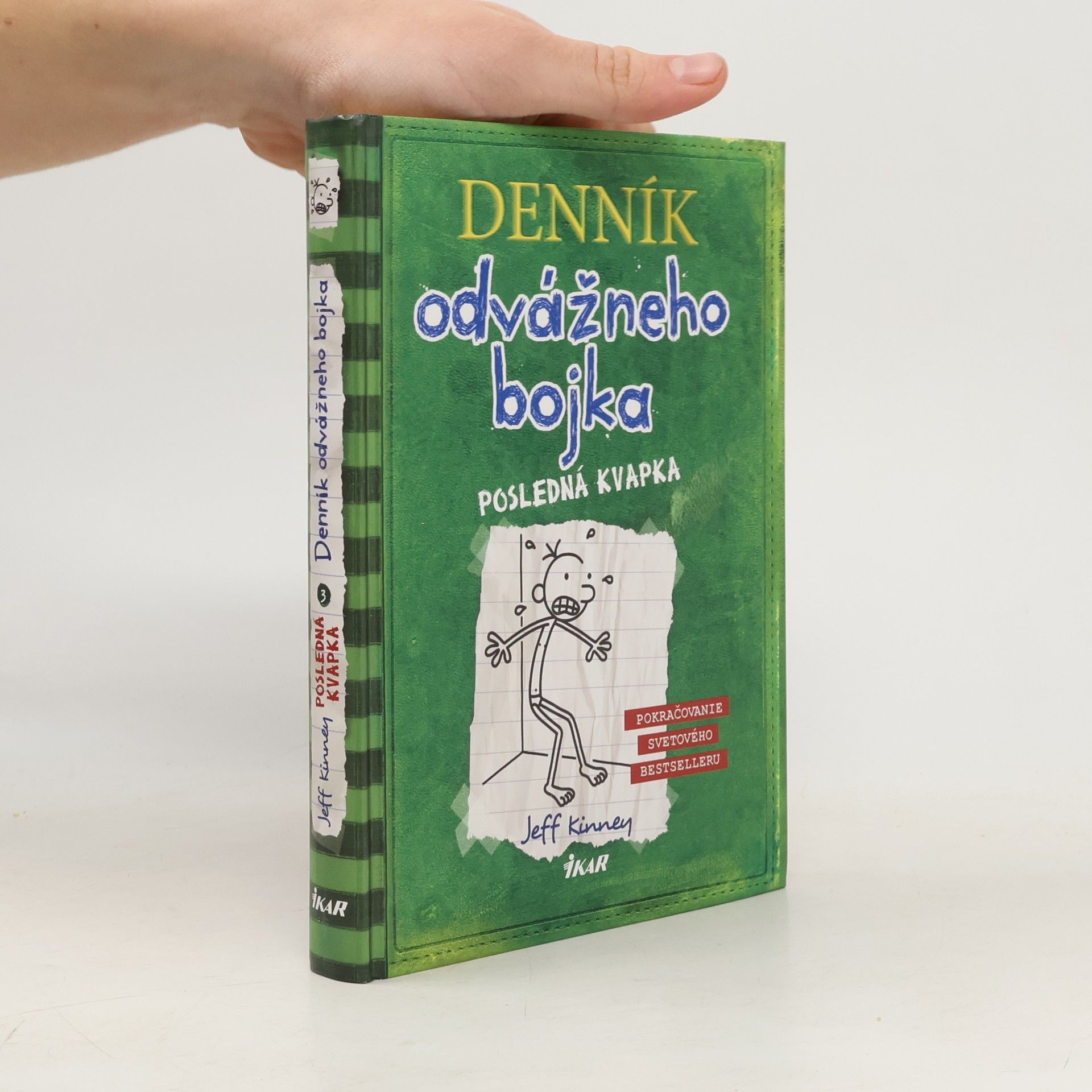 Jeff Kinney Denník odvážného bojka - Posledná kvapka