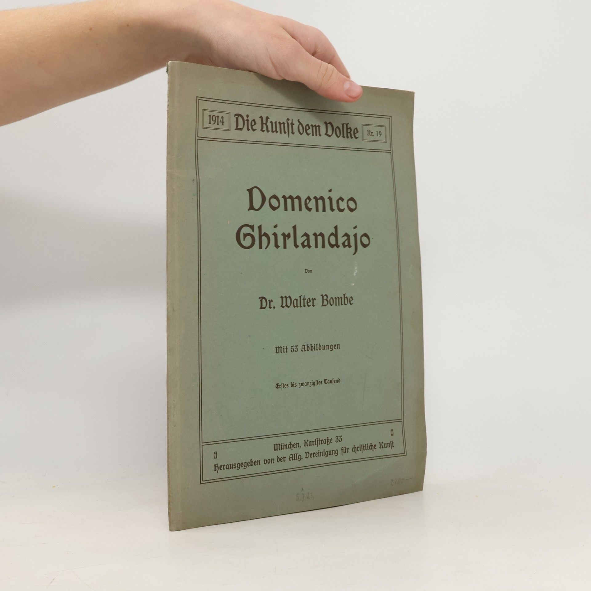 Walter Bombe Domenico Ghirlandajo