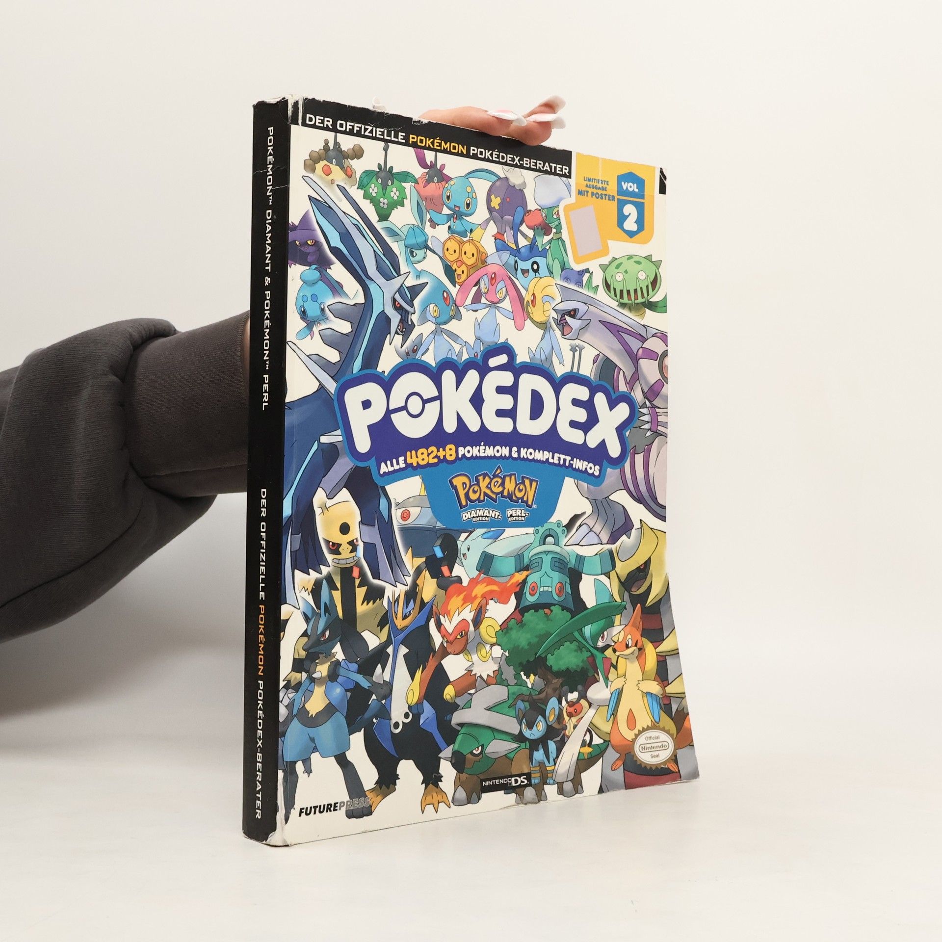 Jörg Kraut Pokémon Diamant & Pokémon Perl - 2: Pokedex. Der offizielle Pokemon Pokedex-Berater. Alle 482 + 8 Pokemon & Komplett-Infos - Limitierte Ausgabe mit Poster