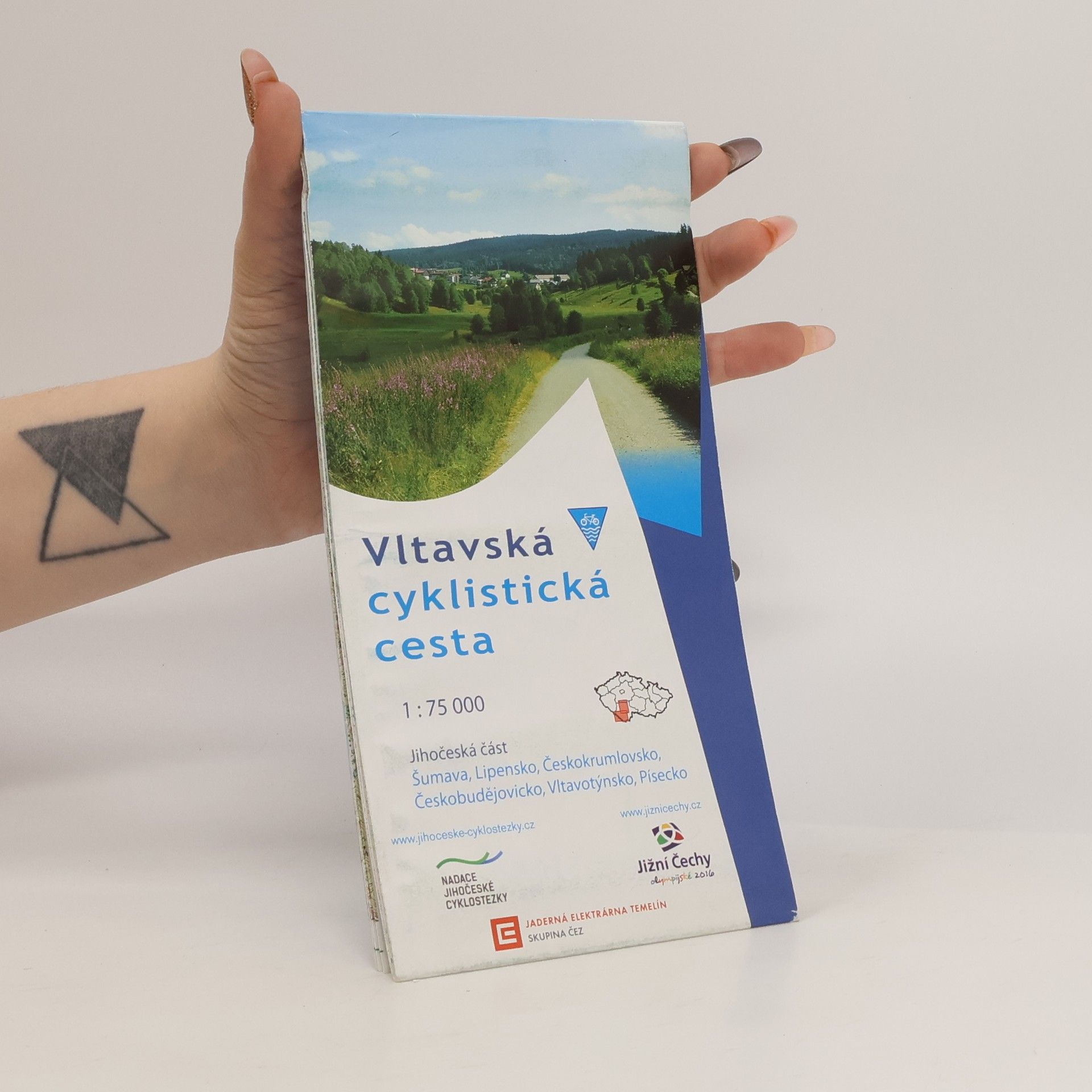 Kolektív autorov Vltavská cyklistická cesta. Jihočeská část