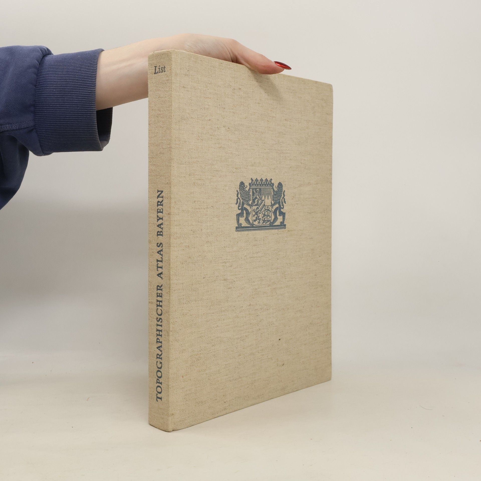 Hans Fehn Topographischer Atlas Bayern