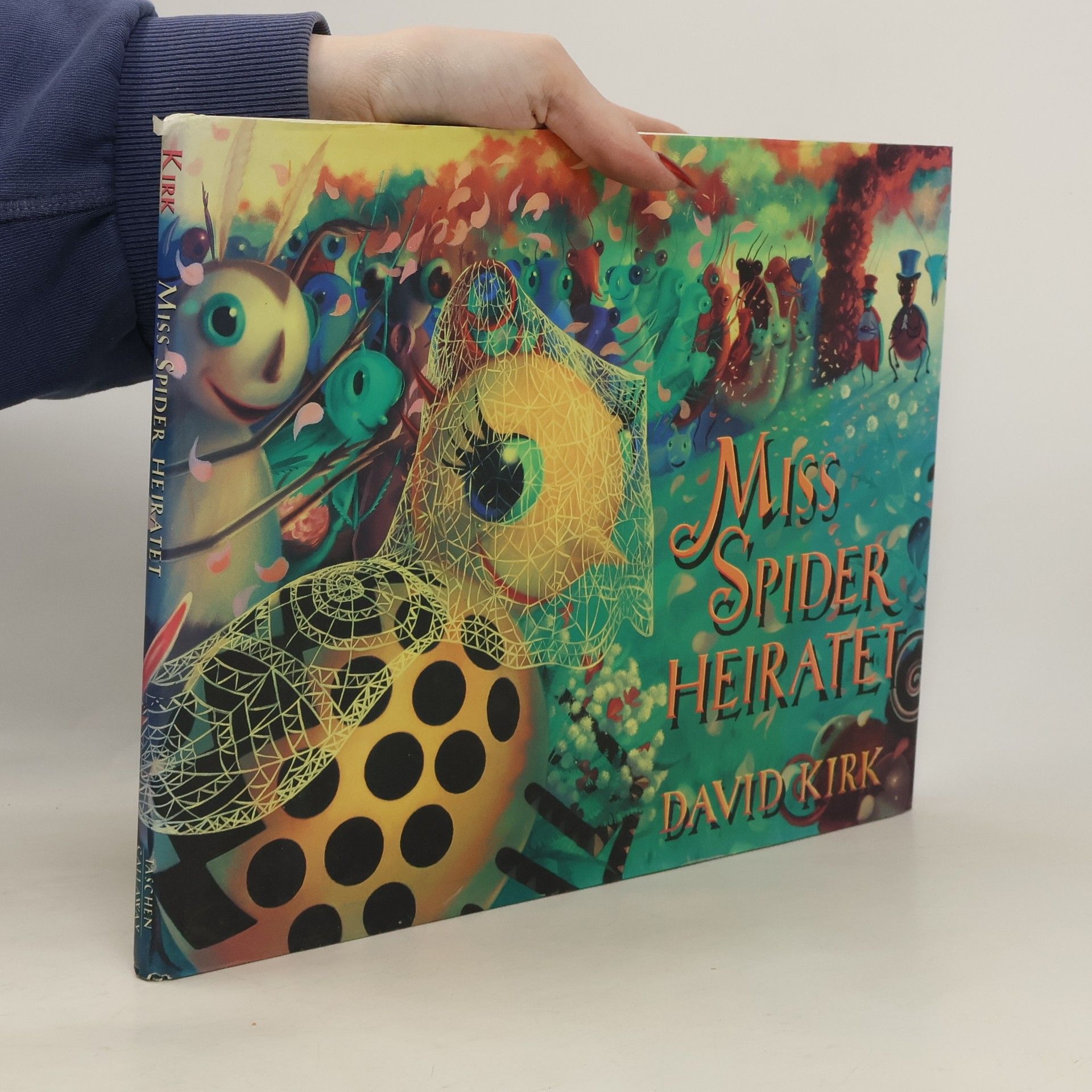 David Kirk Miss Spider heiratet