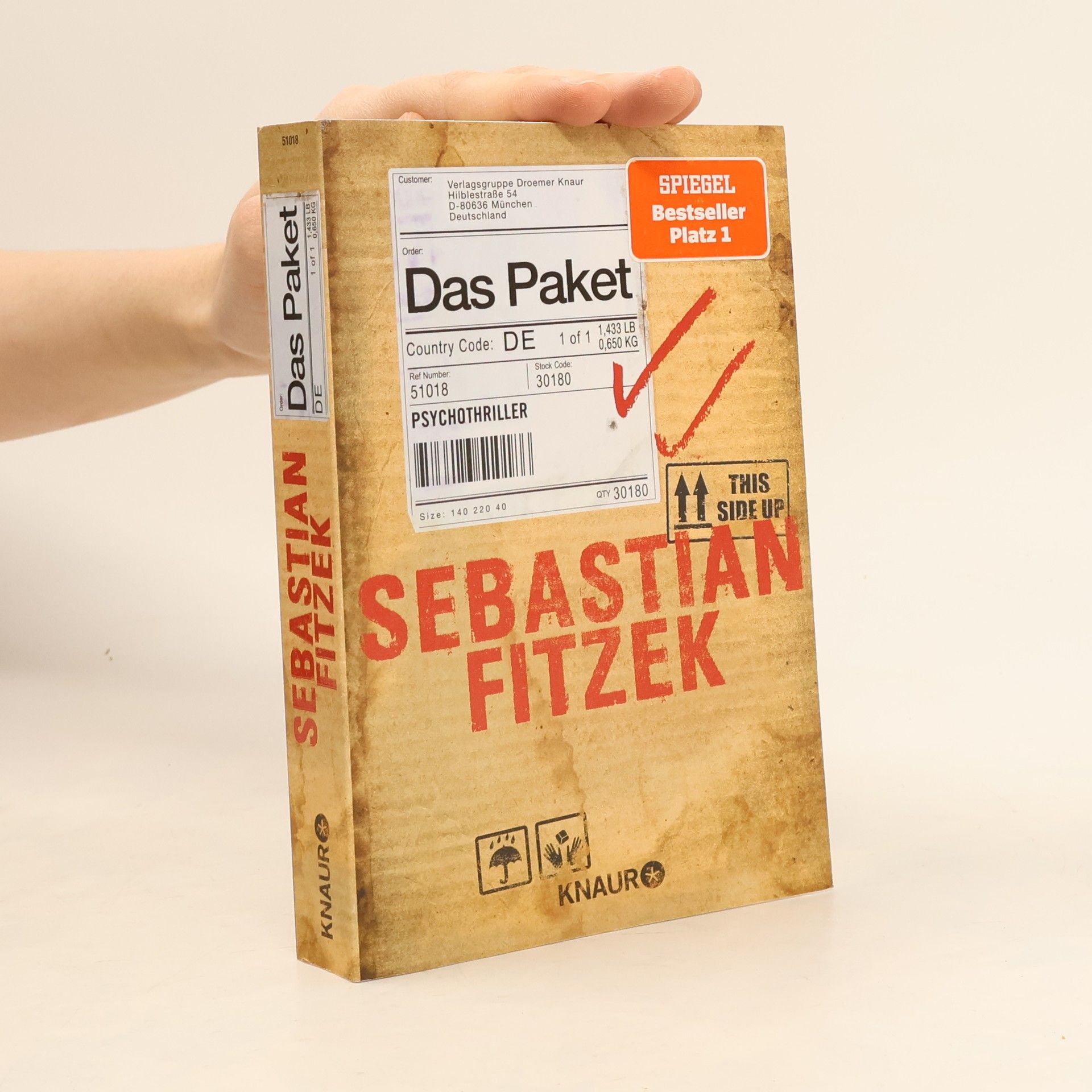 Sebastian Fitzek Das Paket