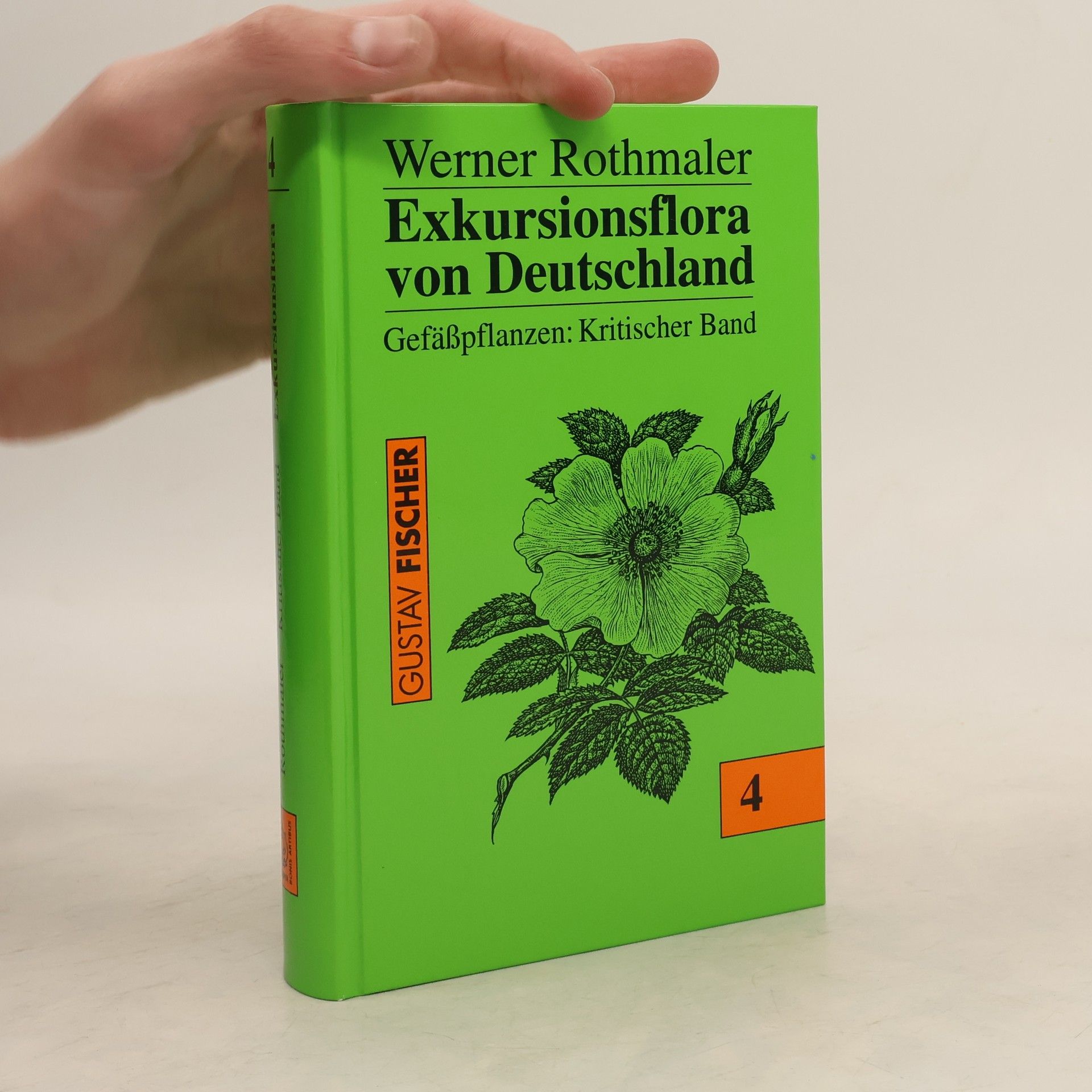 Werner Rothmaler Exkursionsflora von Deutschland 4