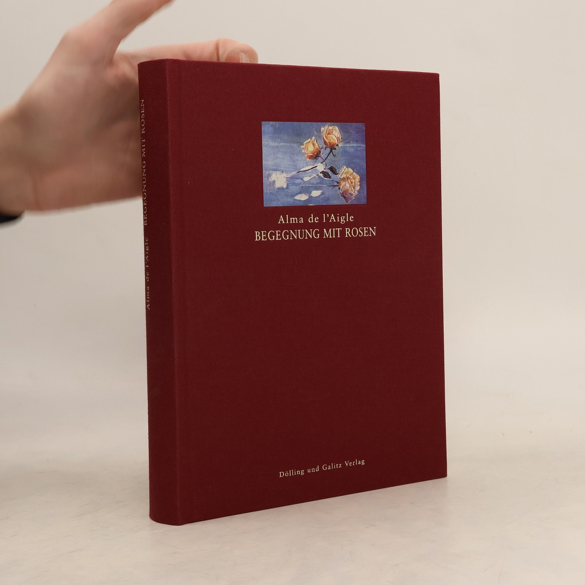 Alma De L'Aigle Begegnung mit Rosen