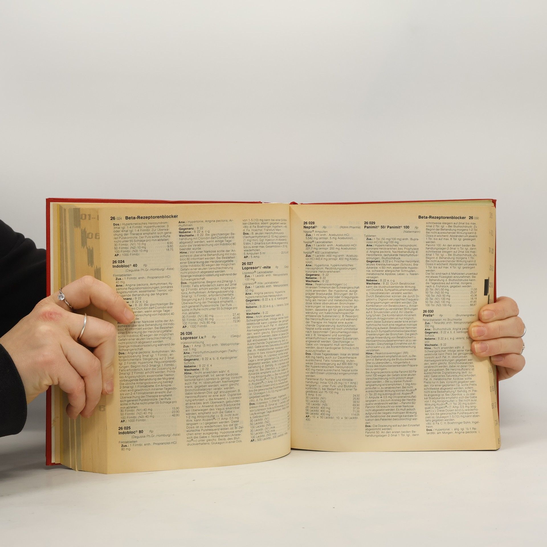 Bundesverband der Pharmazeutischen Industrie (Germany) Rote Liste 1983