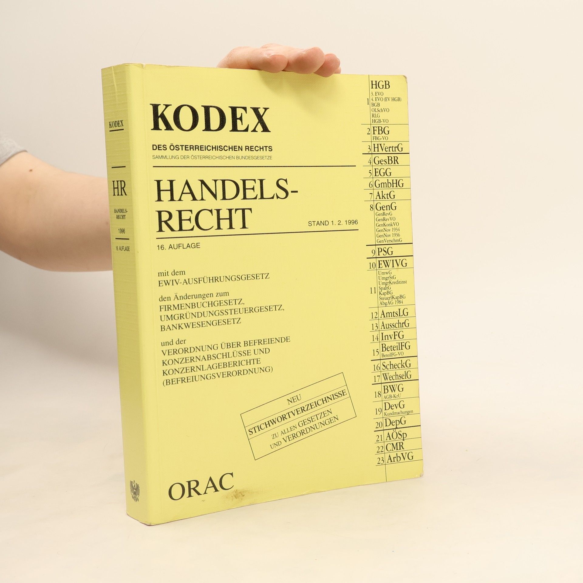 Arthur Weilinger Handelsrecht - 16. Auflage