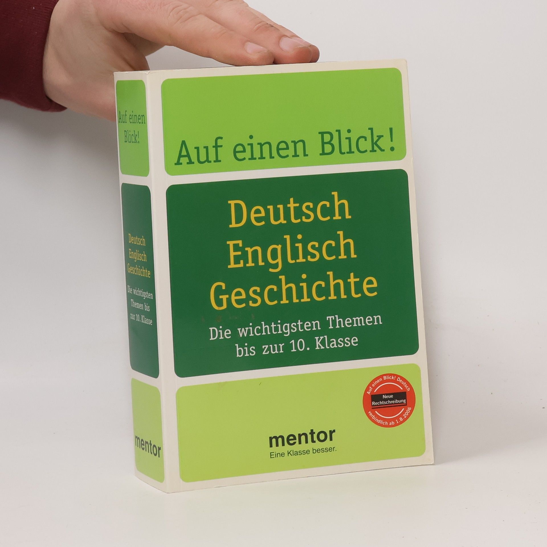 Alexander Geist Auf einen Blick! Deutsch, Englisch, Geschichte. Die wichtigsten Themen bis zur 10. Klasse