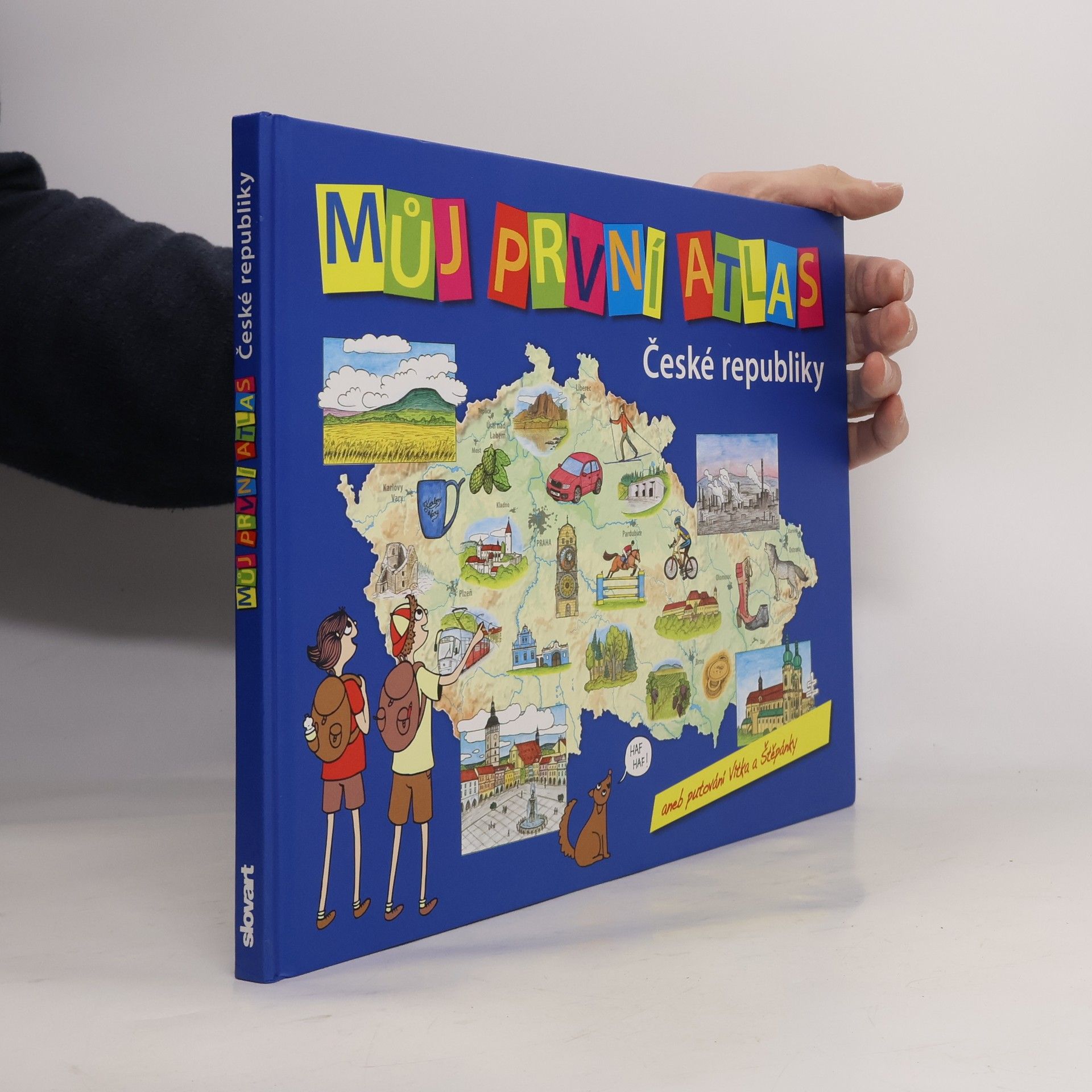 Adéla Rúčková Moravcová Můj první atlas České republiky aneb Putování Vítka a Štěpánky