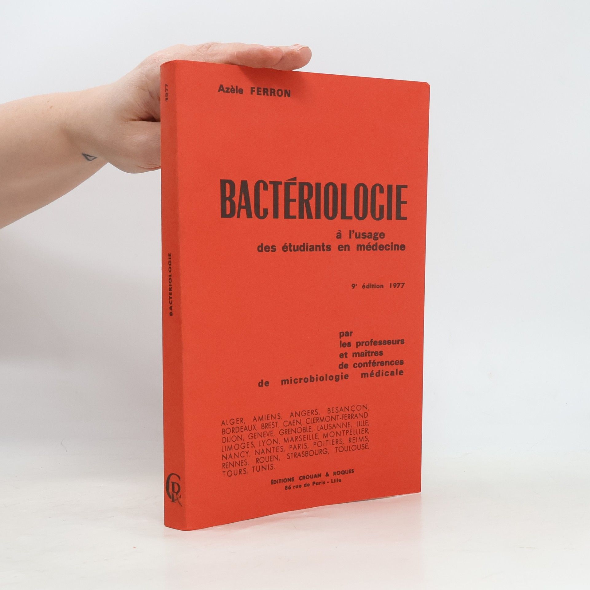 Azèle Ferron Bactériologie