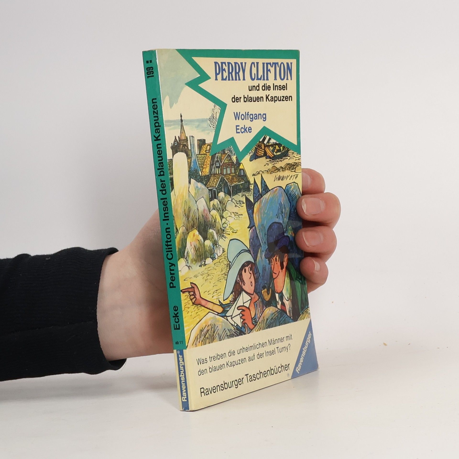 Wolfgang Ecke Perry Clifton und die Insel der blauen Kapuzen