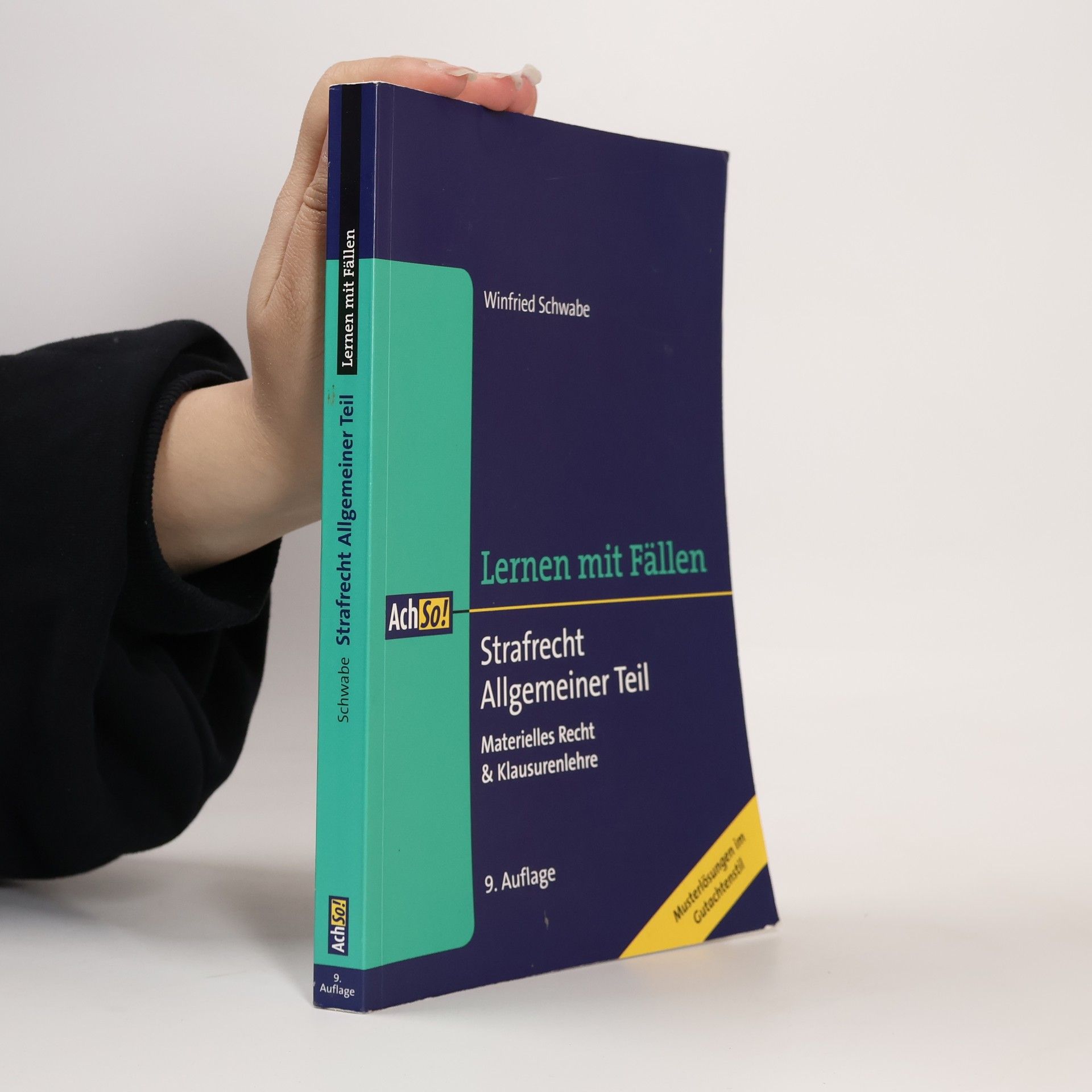 Winfried Schwabe Strafrecht, allgemeiner Teil