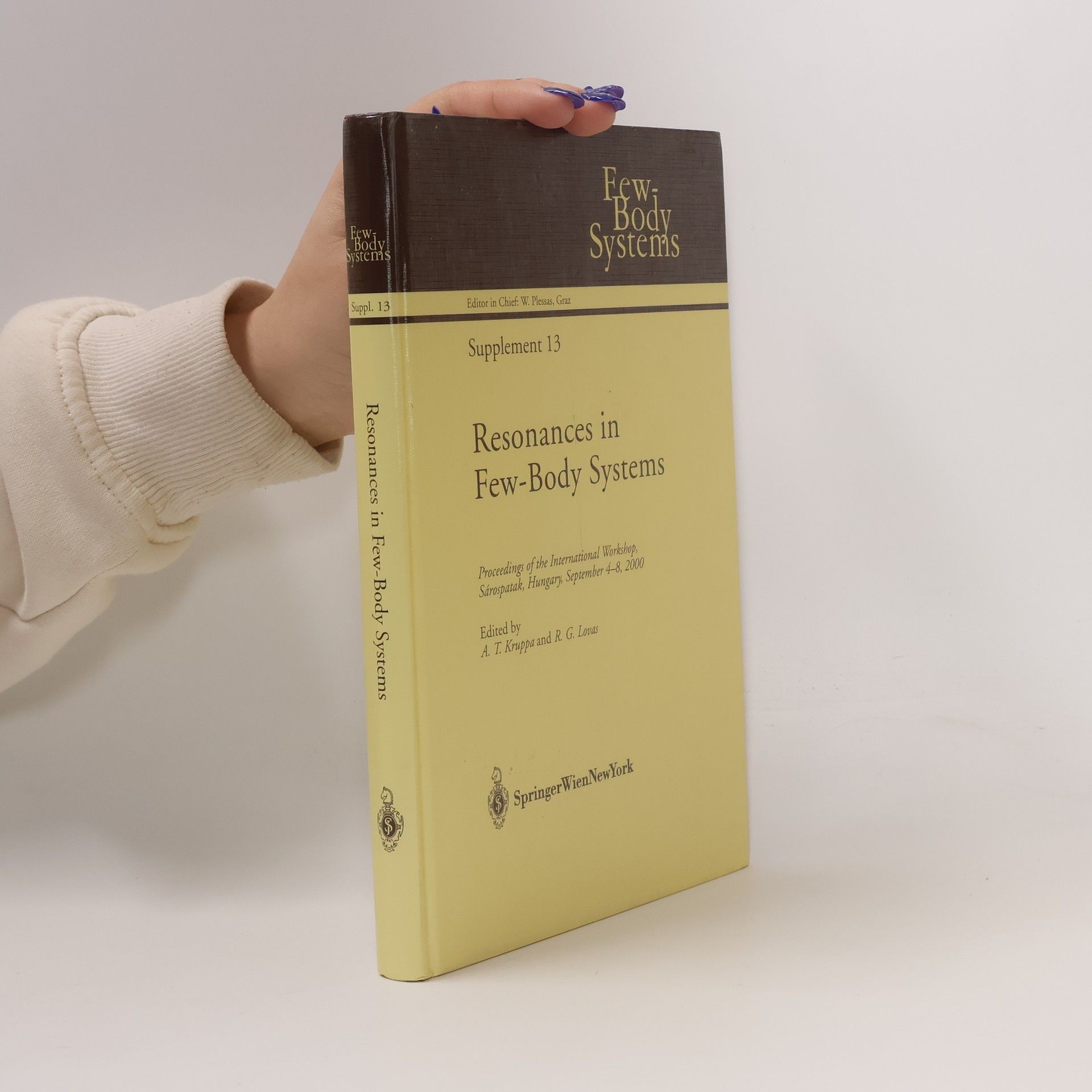 W. Plessas Few-Body Systems - 13: Resonances in Few-Body Systems