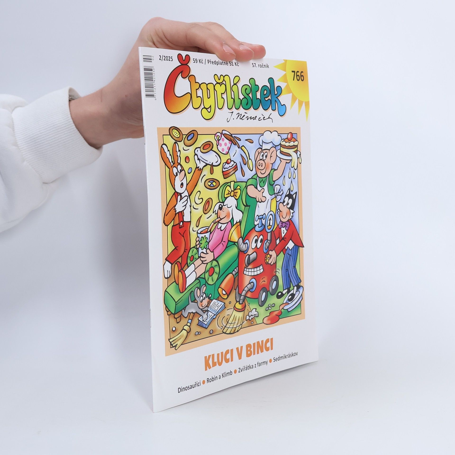 Autorenkollektiv Čtyřlístek 766 2/2025. Kluci v binci