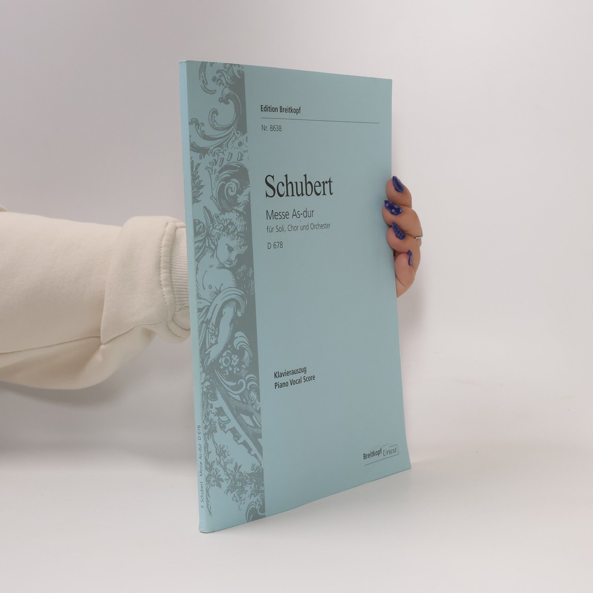 Franz Schubert Edition Breitkopf: Messe As-dur D 678 - Breitkopf Urtext - Klavierauszug (EB 8638)