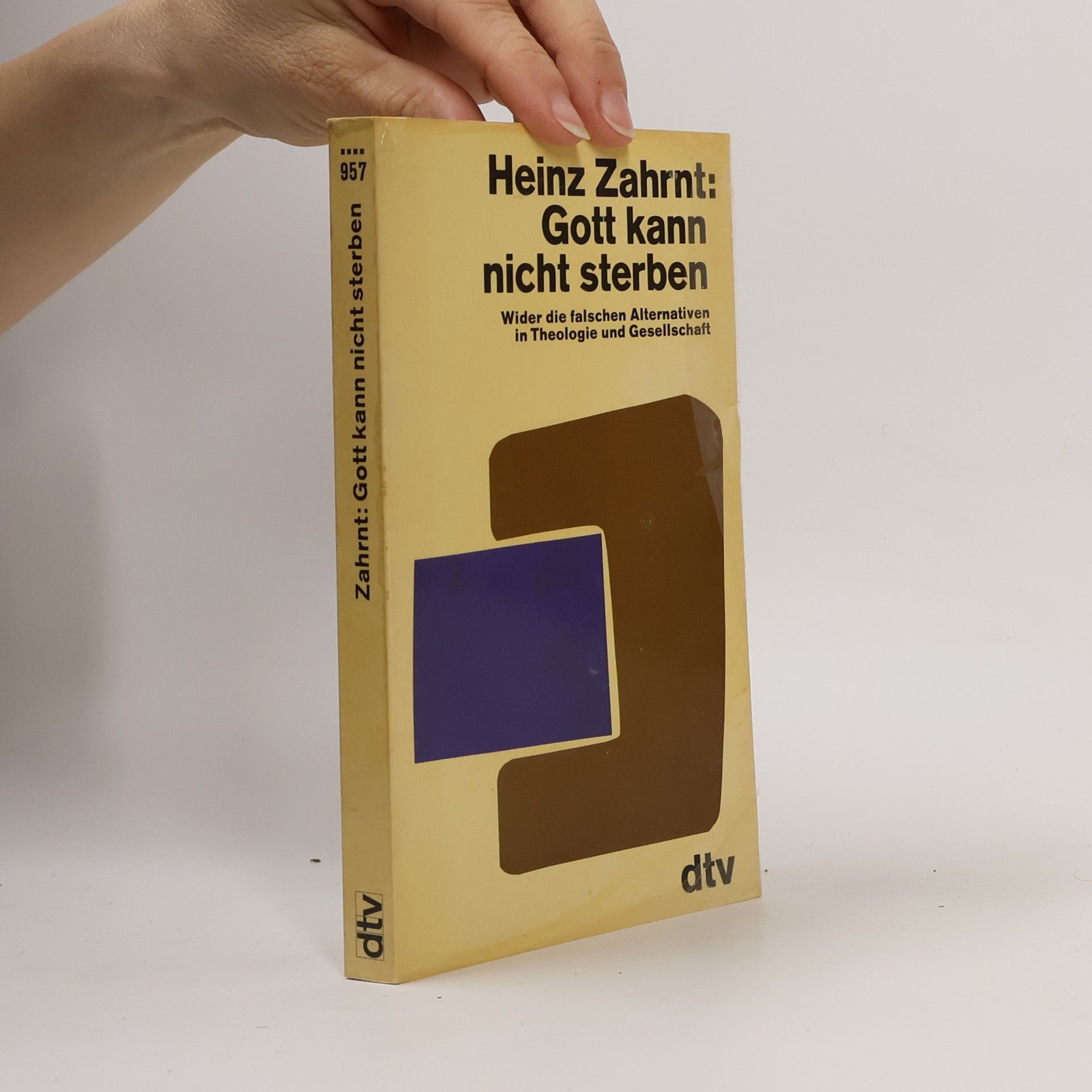 Heinz Zahrnt Gott kann nicht sterben