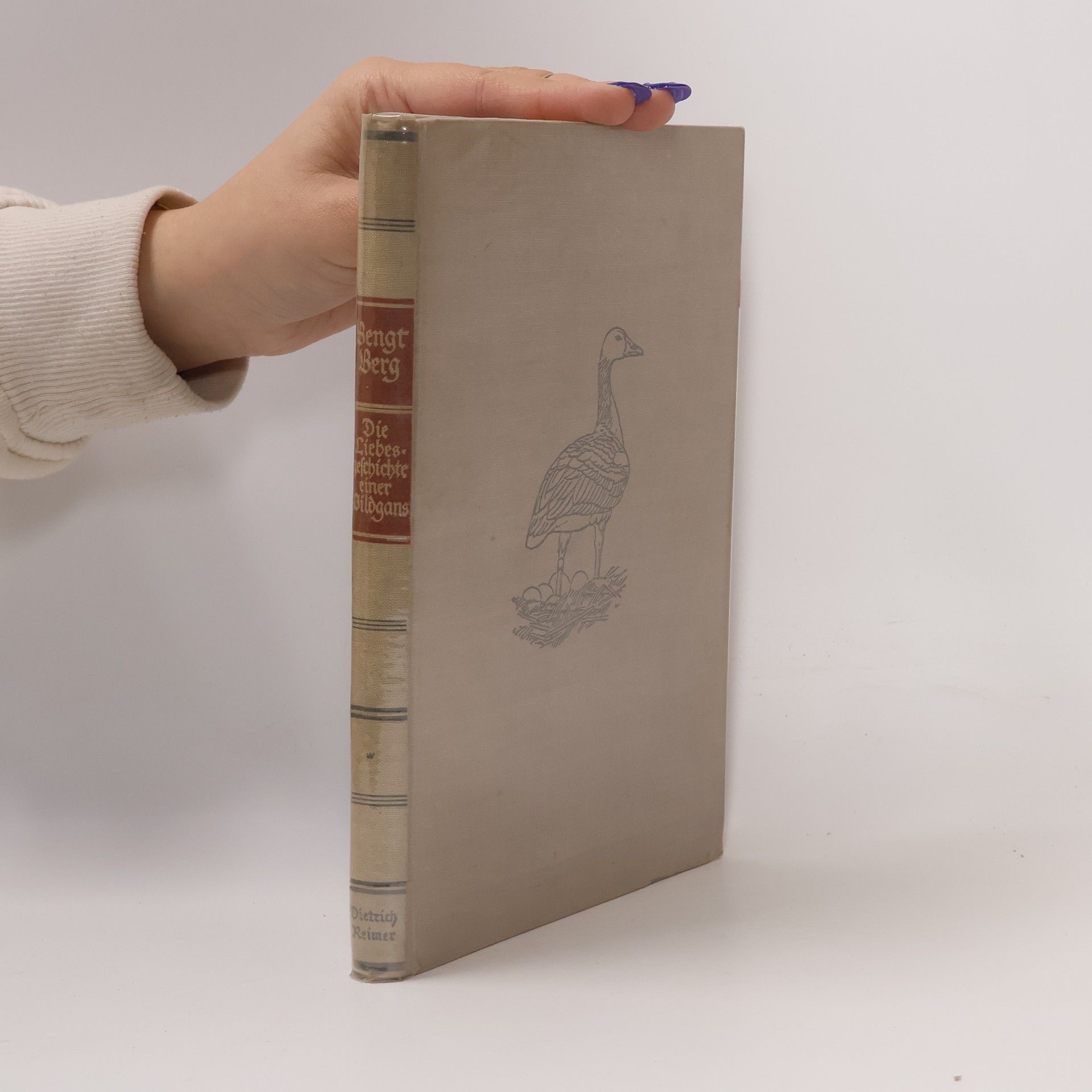 Bengt Berg Die Liebesgeschichte einer Wildgans