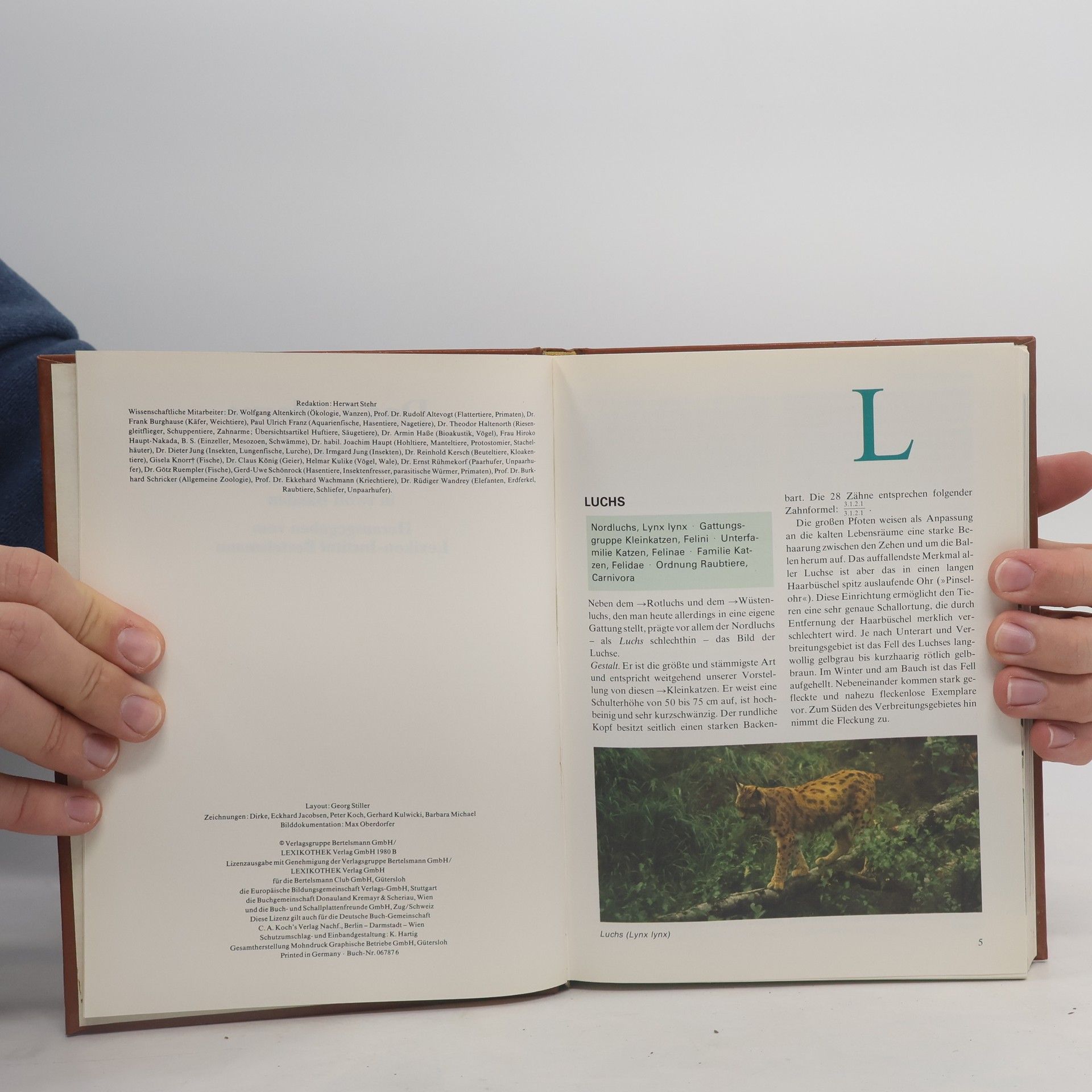 Autorenkollektiv Das moderne Tierlexikon 7, Luc-Olm