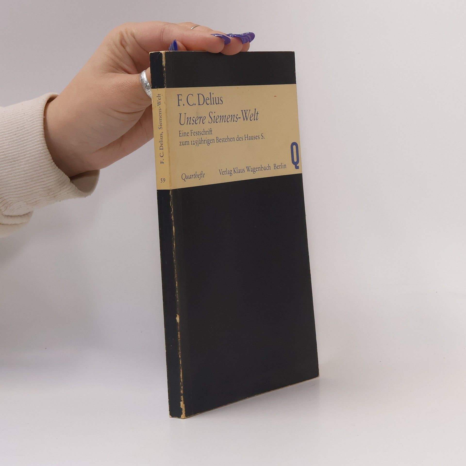 Friedrich Christian Delius Unsere Siemens-Welt