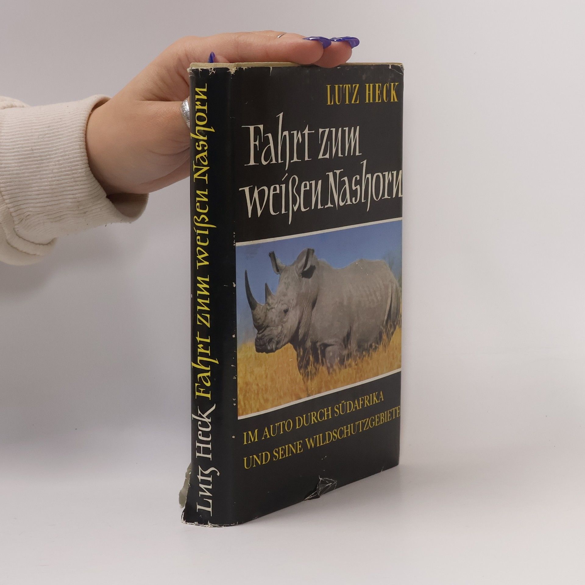 Lutz Heck Fahrt zum weißen Nashorn