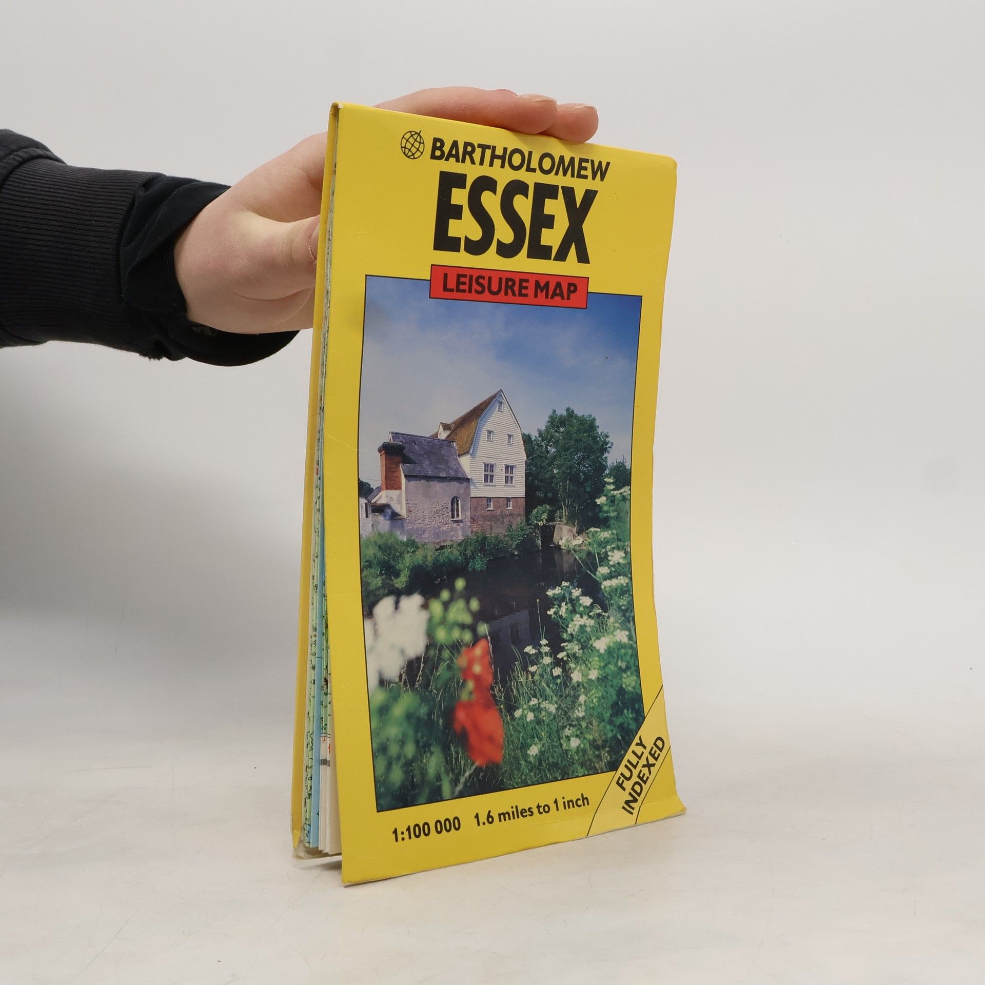 Unknown Author Essex: Leisure Map - 1:100 000, 1.6 Miles to 1 Inch, Fully Indexed