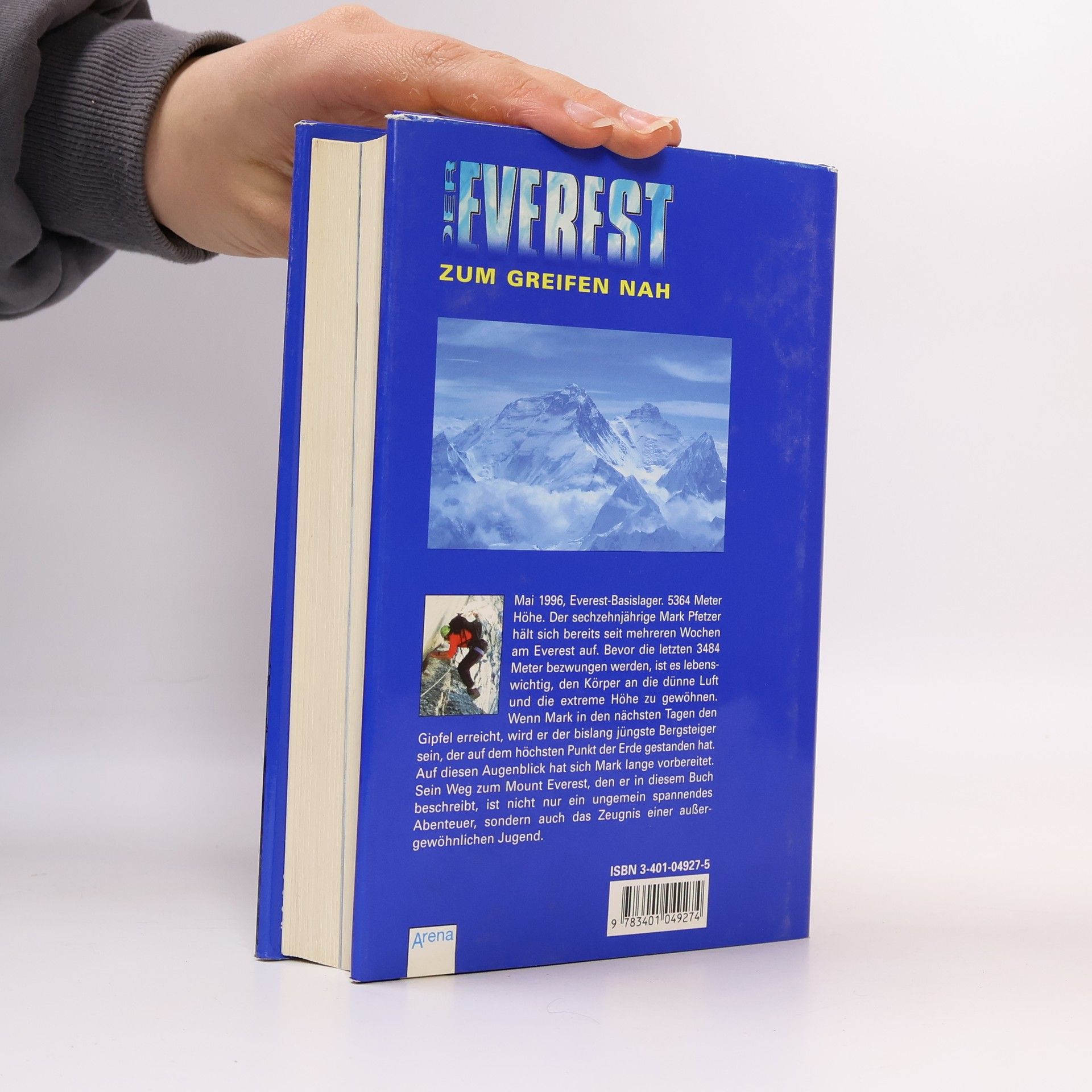 Mark Pfetzer Der Everest zum Greifen nah