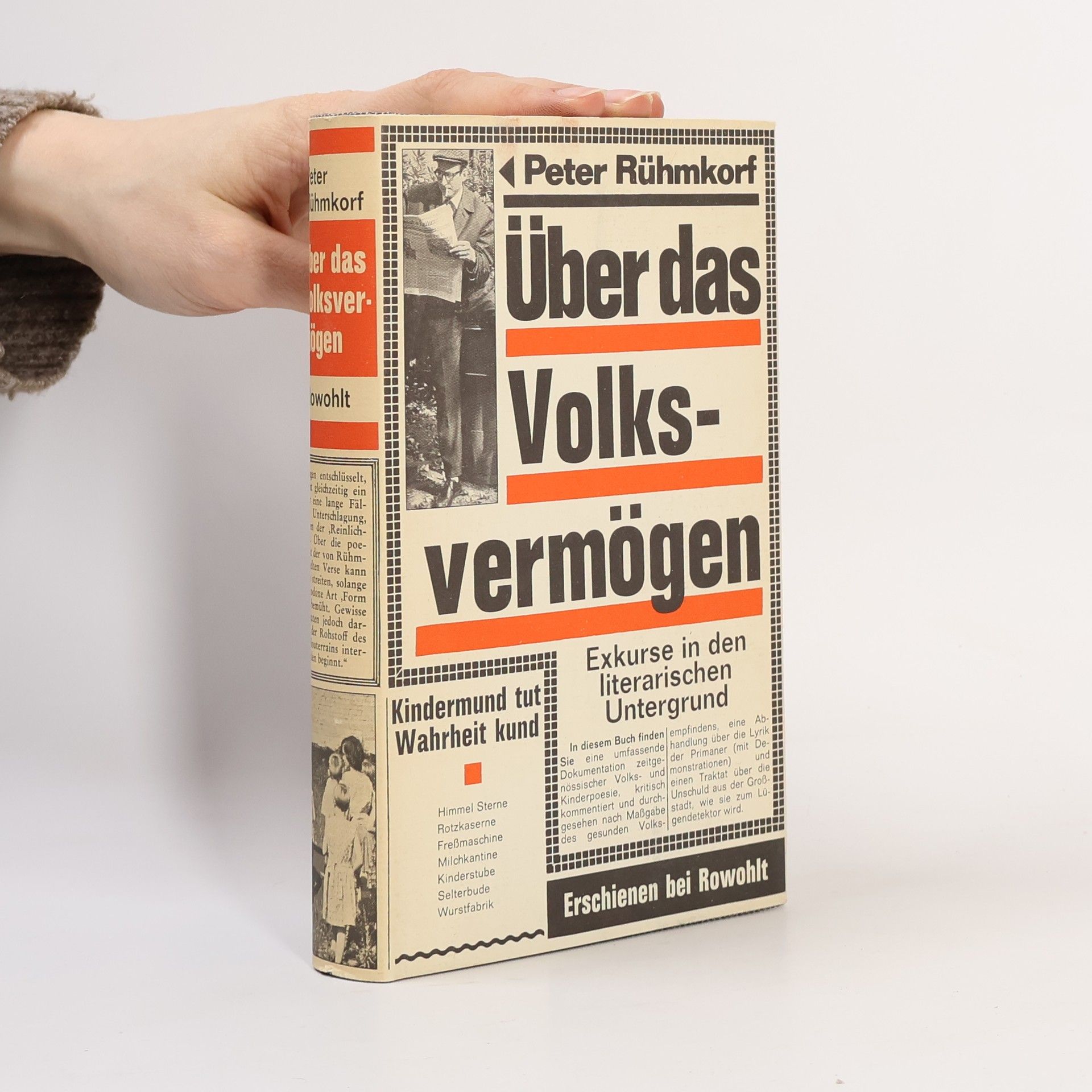 Peter Rühmkorf Über das Volksvermögen