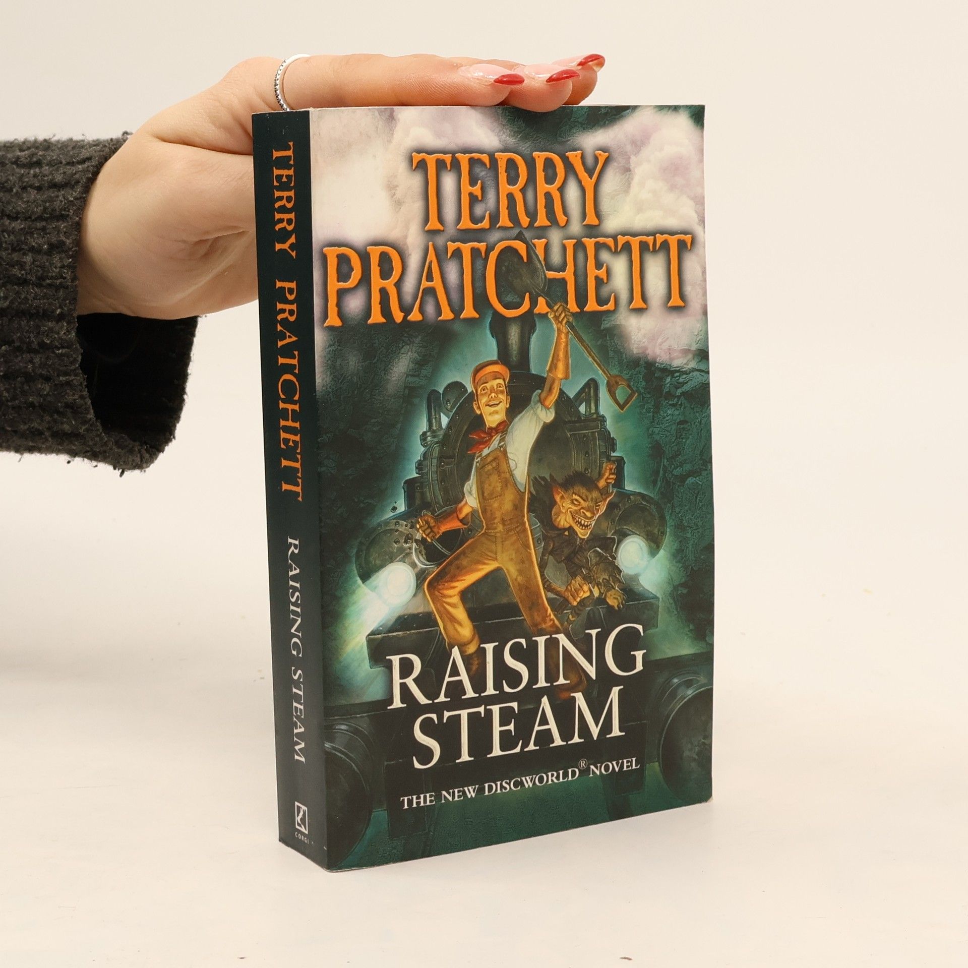 Terry Pratchett Raising steam