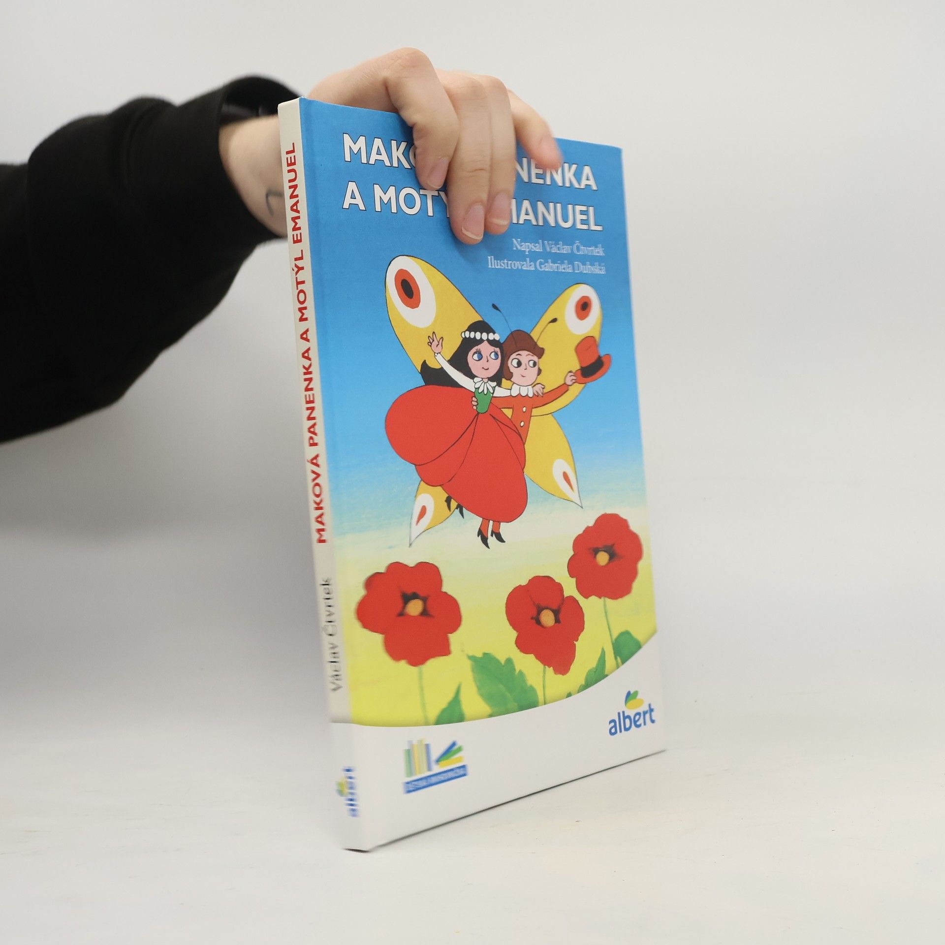 Václav Čtvrtek Maková panenka a motýl Emanuel