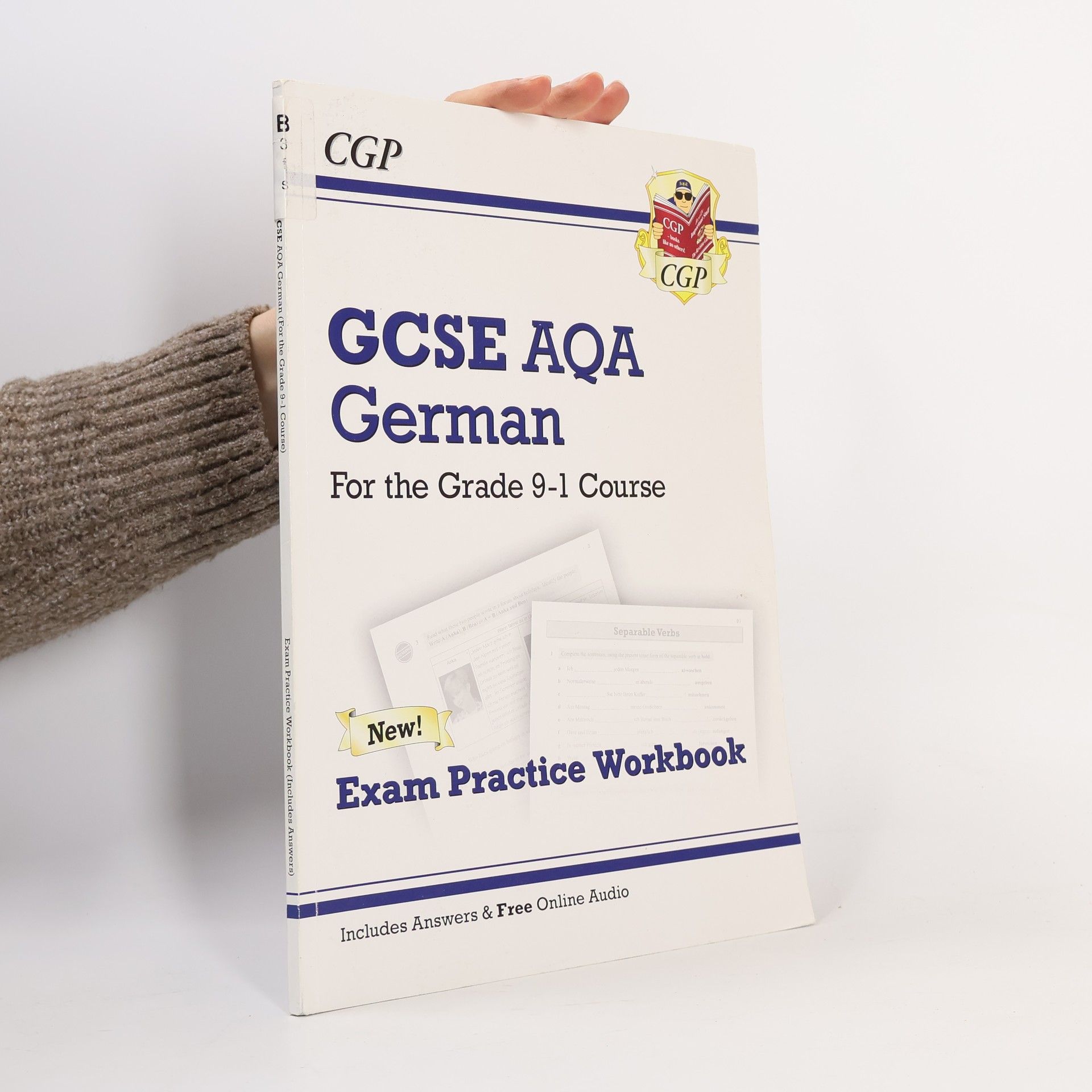 CGP Books New GCSE German AQA Exam Practice Workbook - For the Grade 9-1 Course (Includes Answers)