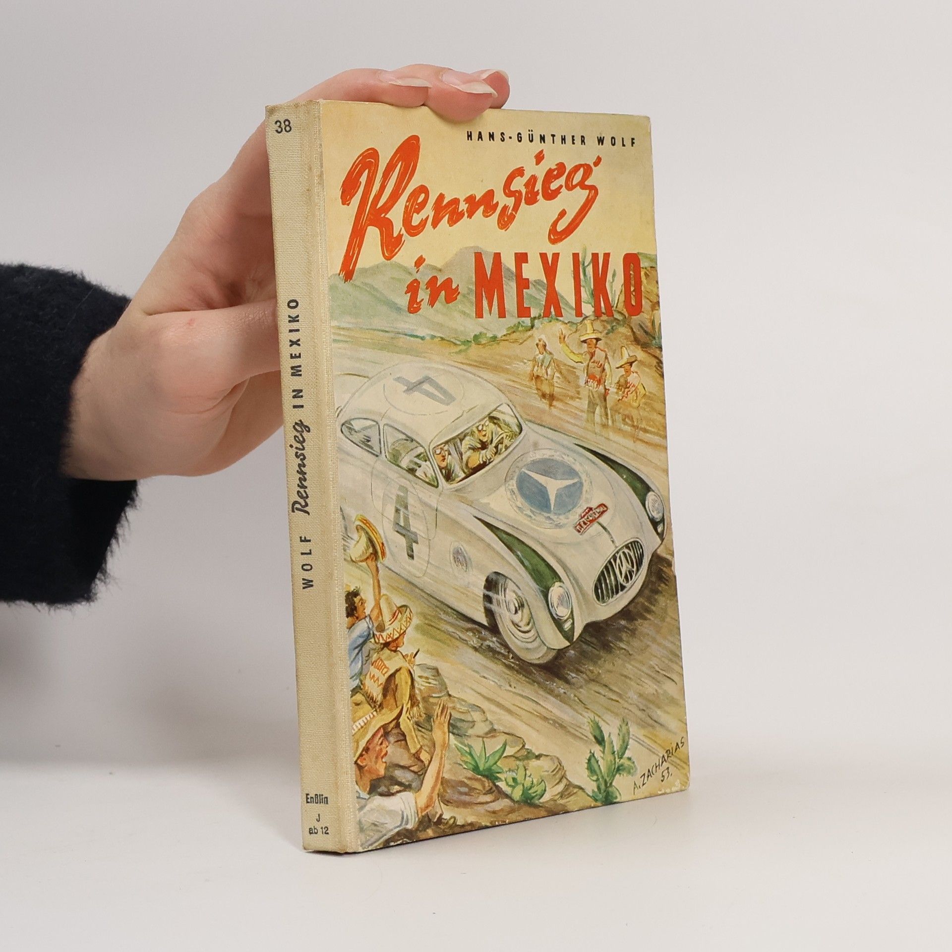 Hans-Günther Wolf Rennsieg in Mexiko