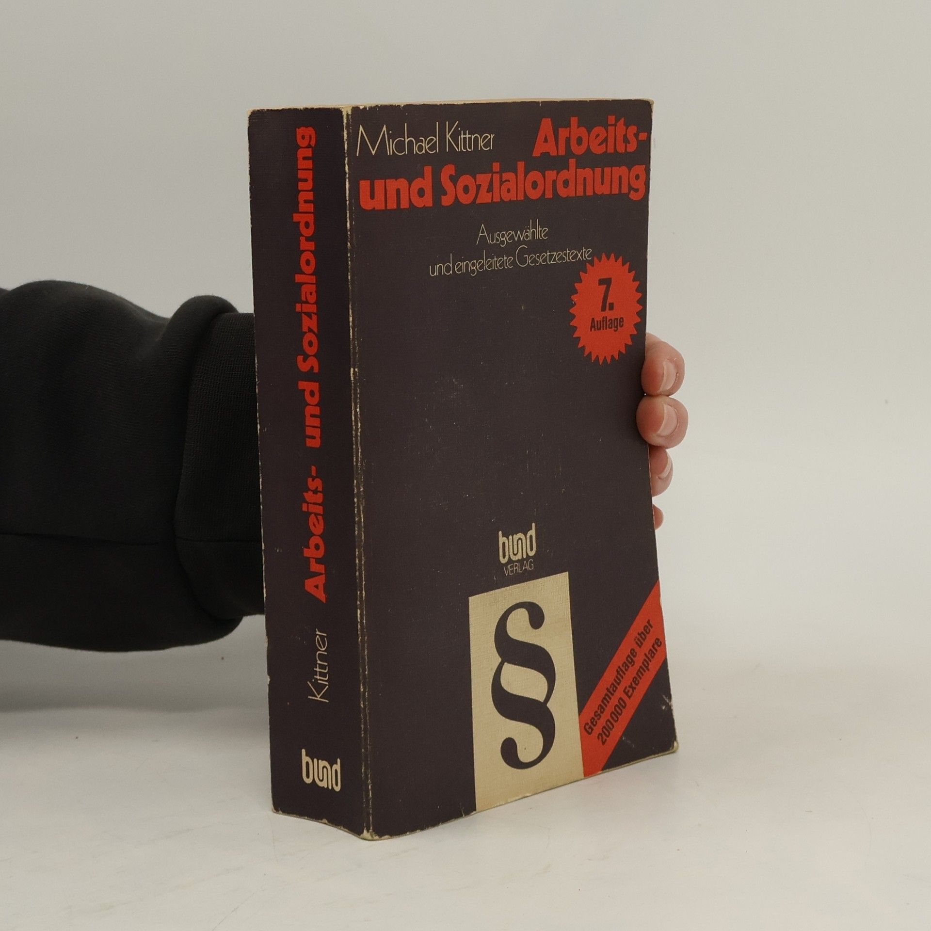 Michael Kittner Arbeits- und Sozialordnung