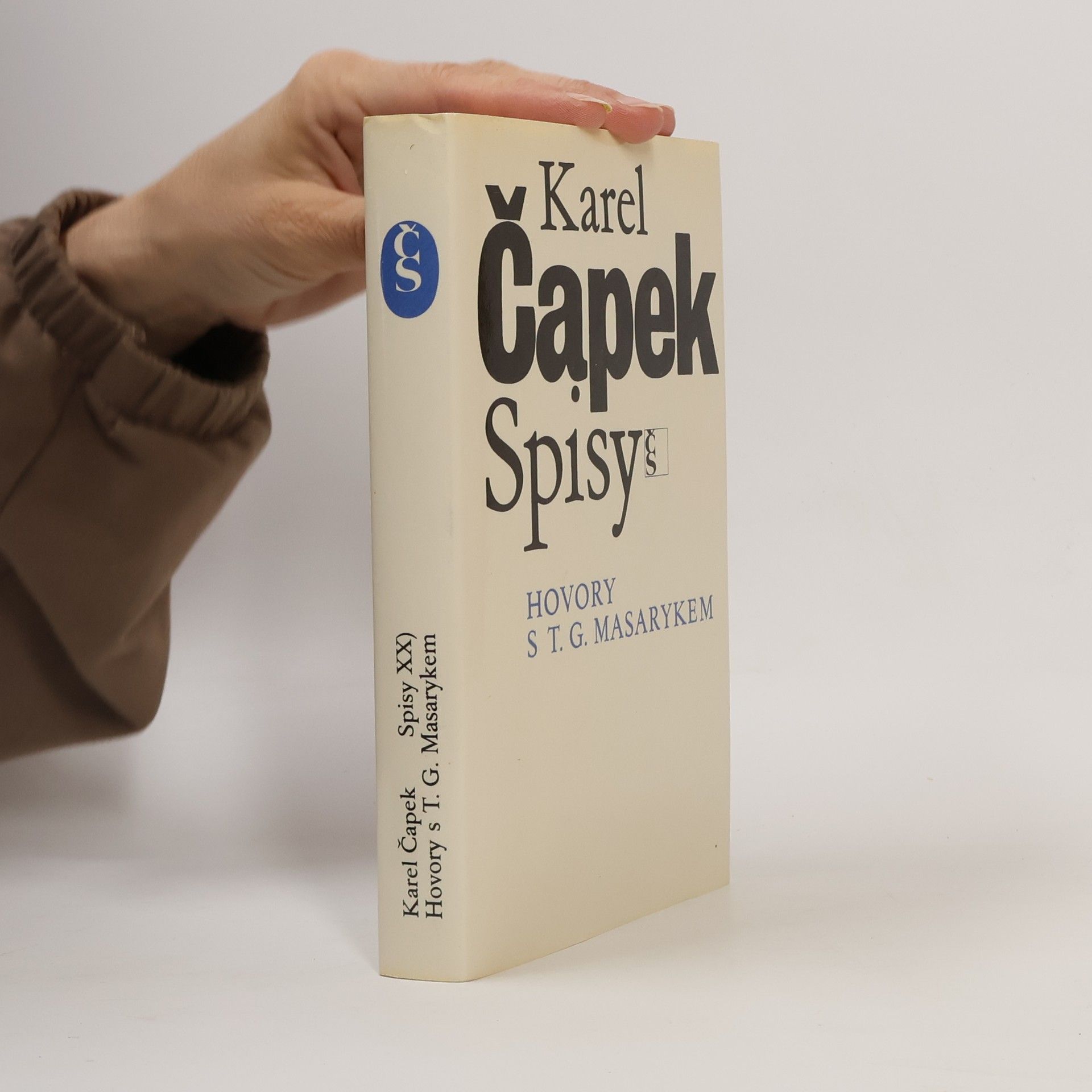 Karel Čapek Hovory s T. G. Masarykem