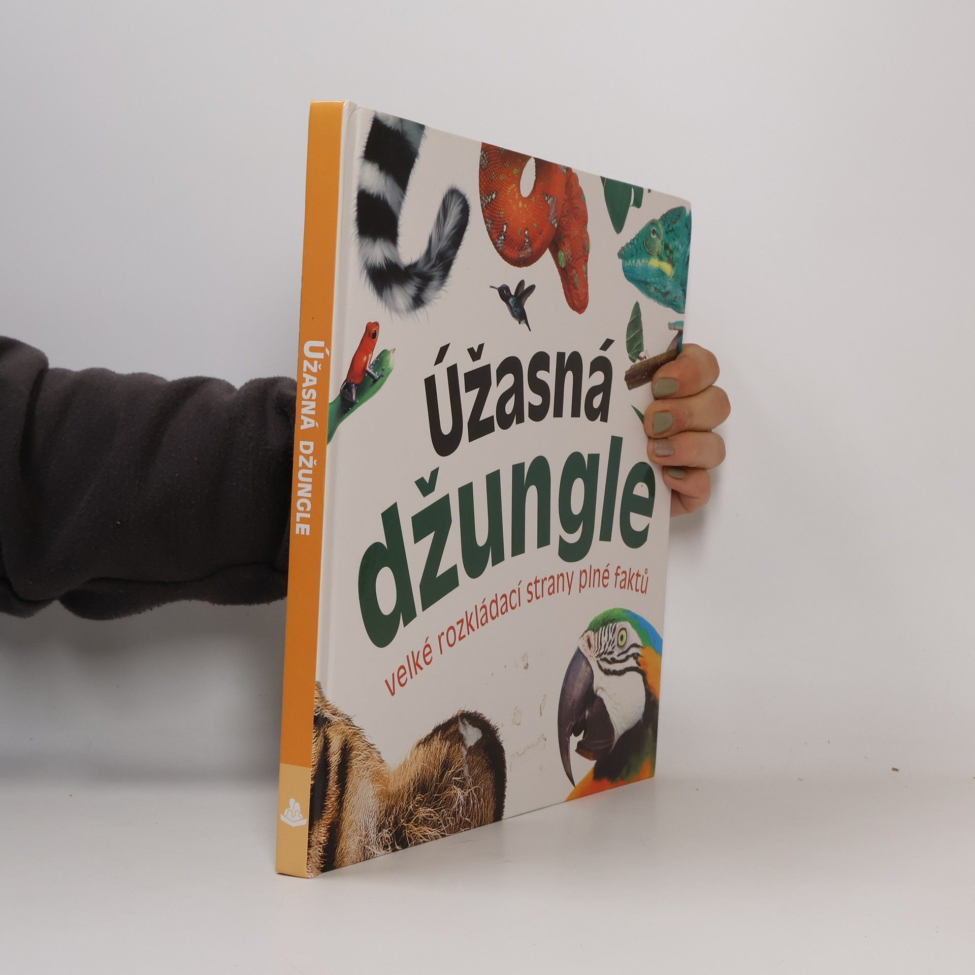 Marek Kurta Úžasná džungle : velké rozkládací strany plné faktů