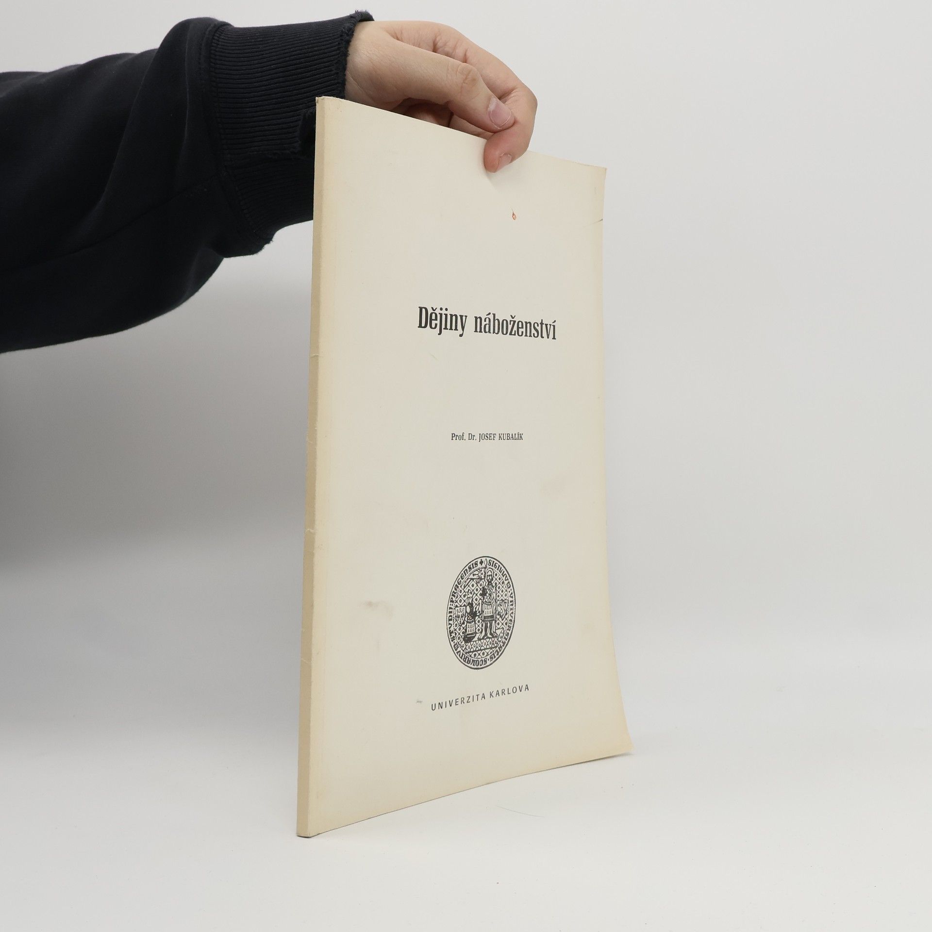 Josef Kubalík Dějiny náboženství