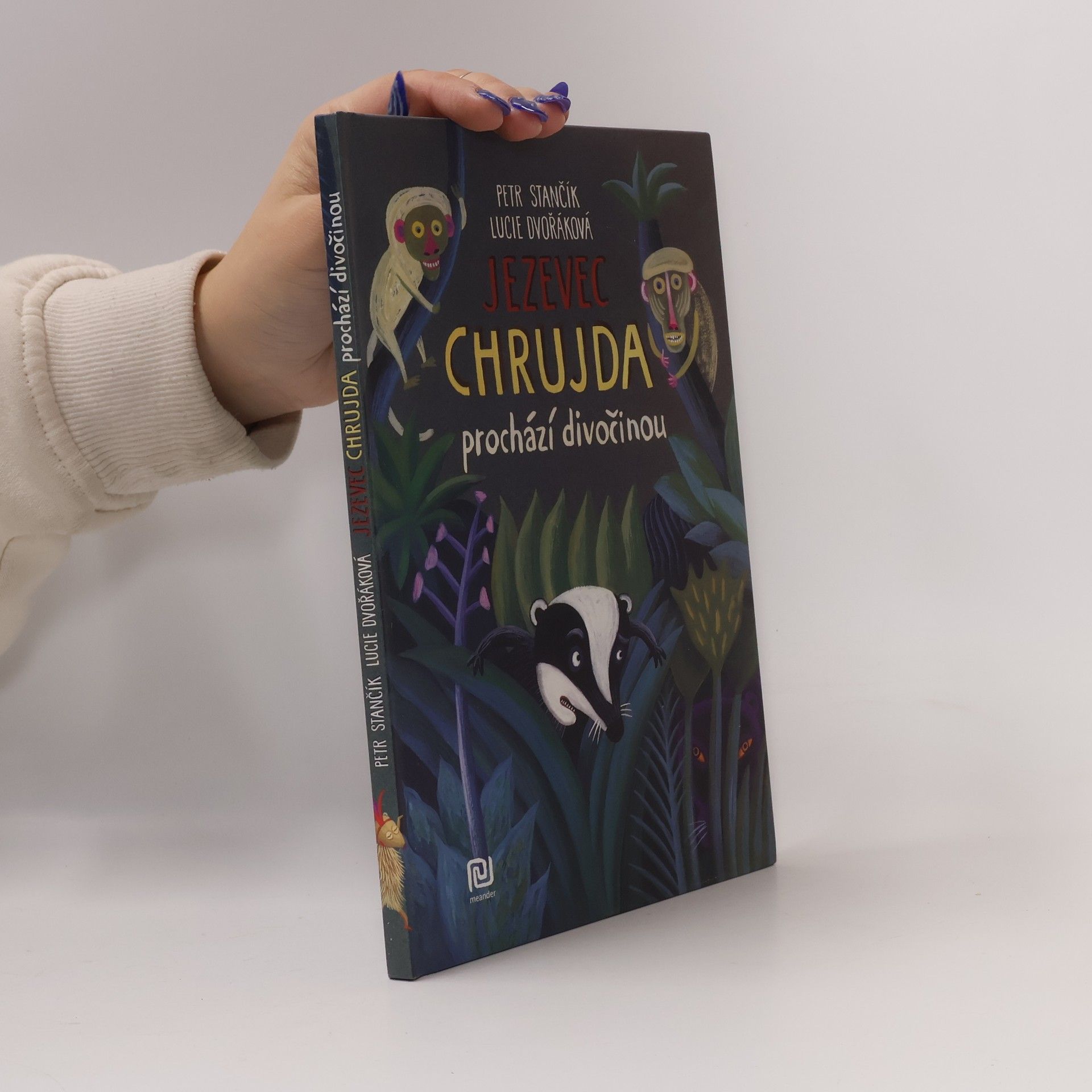 Petr Stančík Jezevec Chrujda prochází divočinou