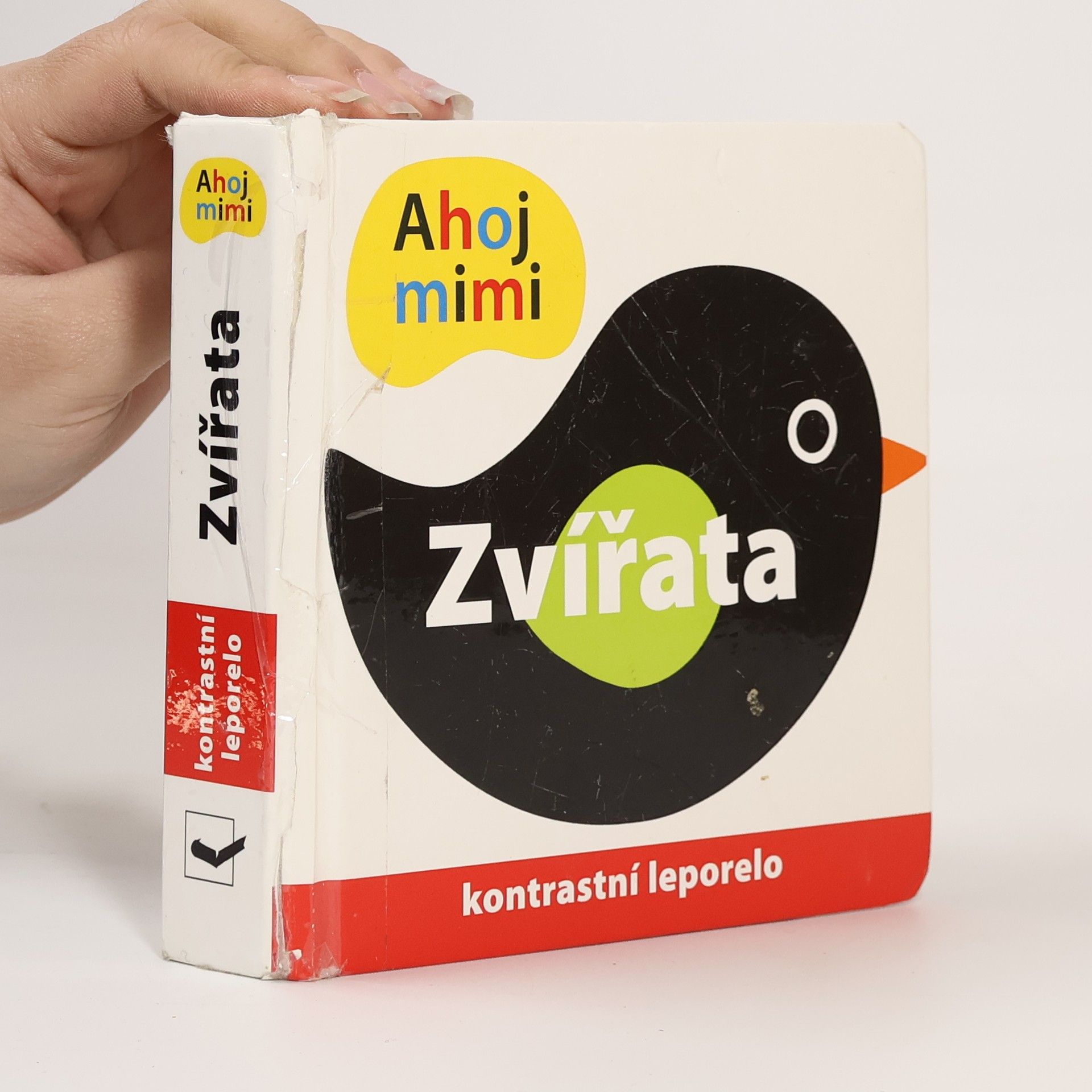 Roger Priddy Ahoj mimi. Kontrastní leporelo. Zvířata