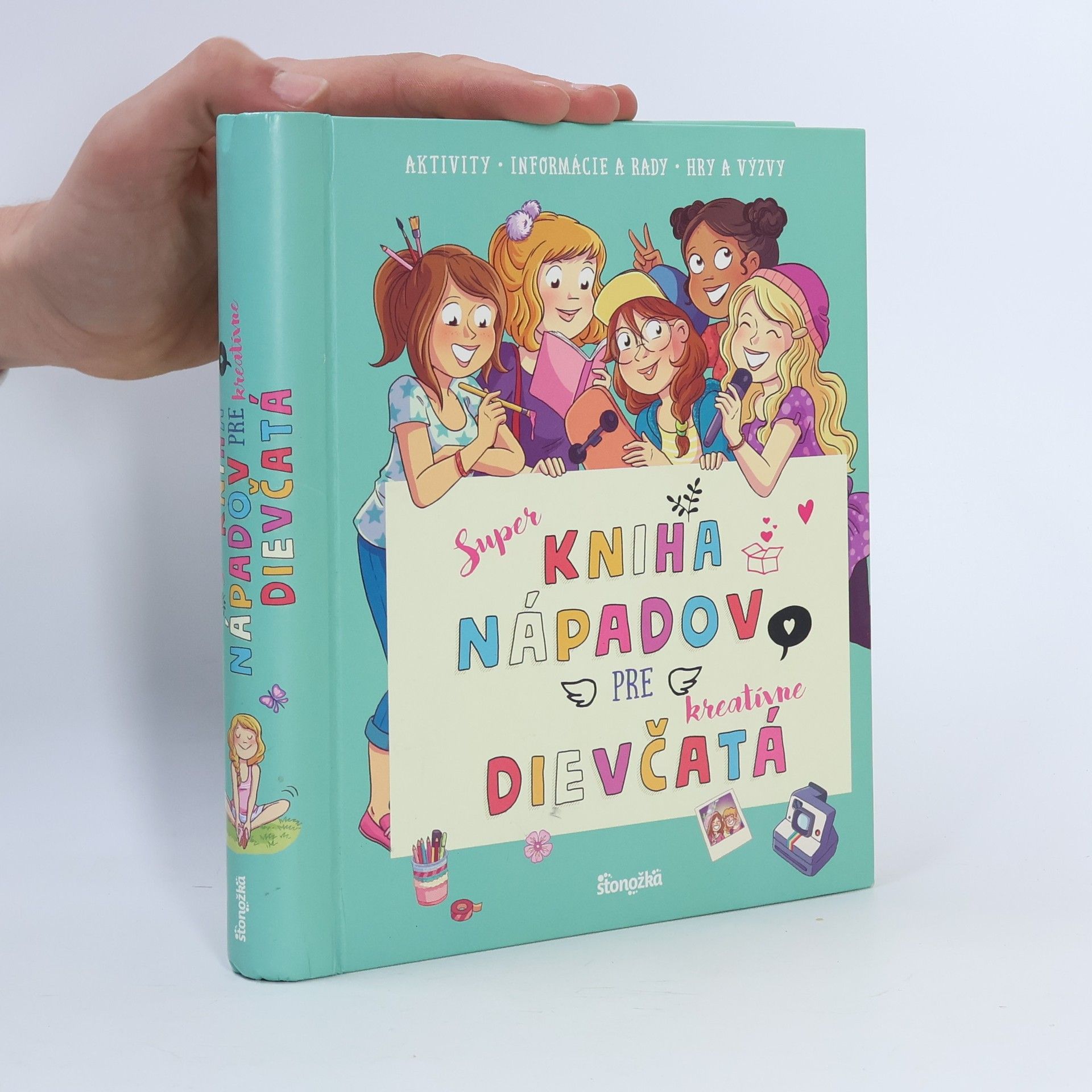 Autorenkollektiv Super kniha nápadov pre kreatívne dievčatá