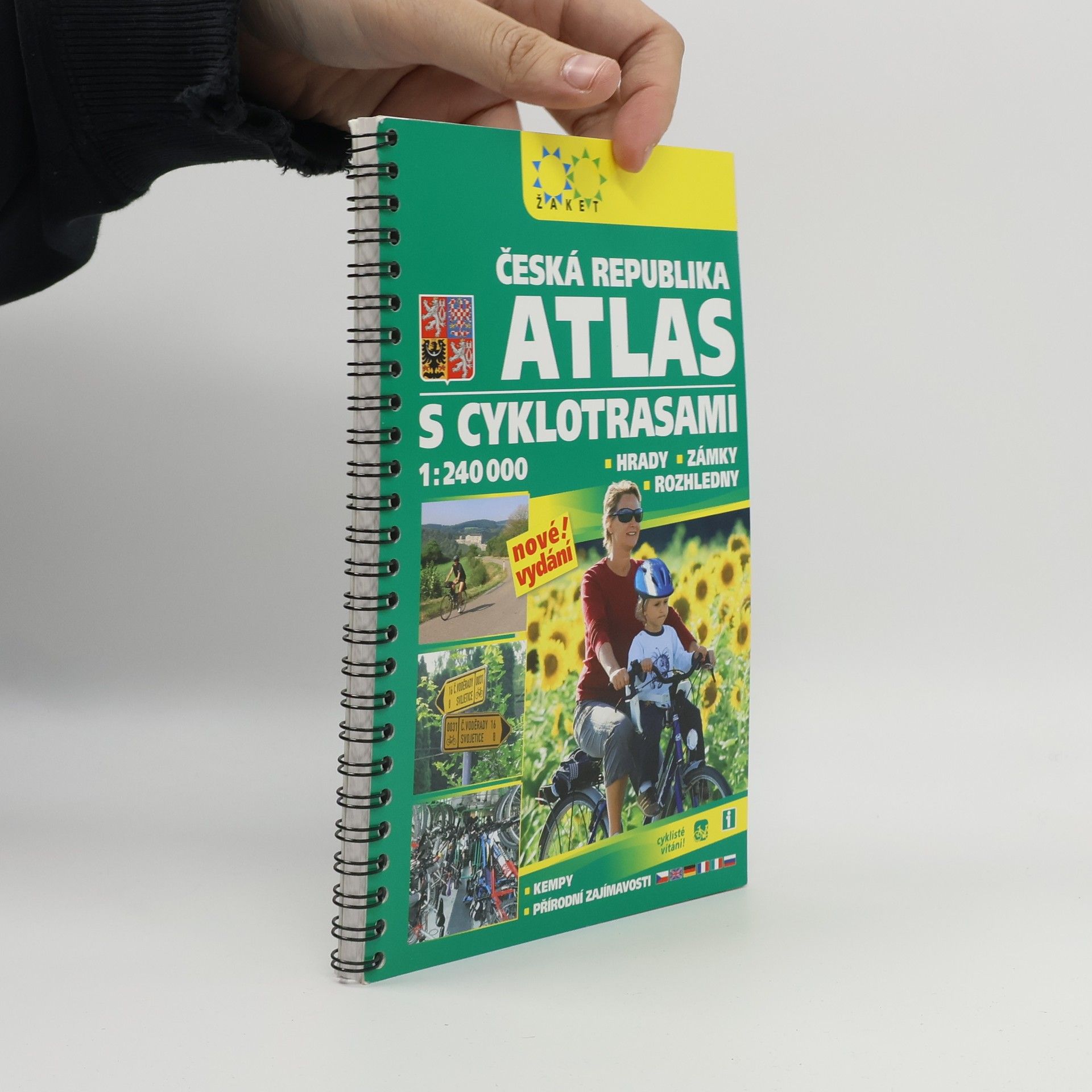 Autorenkollektiv Česká republika atlas s cyklotrasami