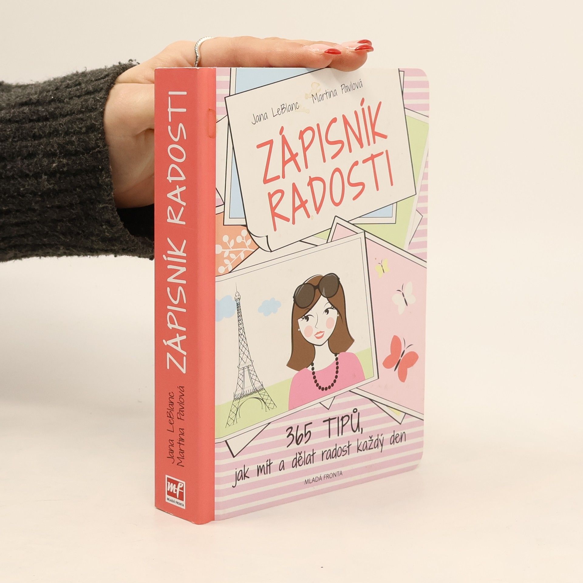 Jana LeBlanc Zápisník radosti - 365 tipů, jak mít a dělat radost každý den