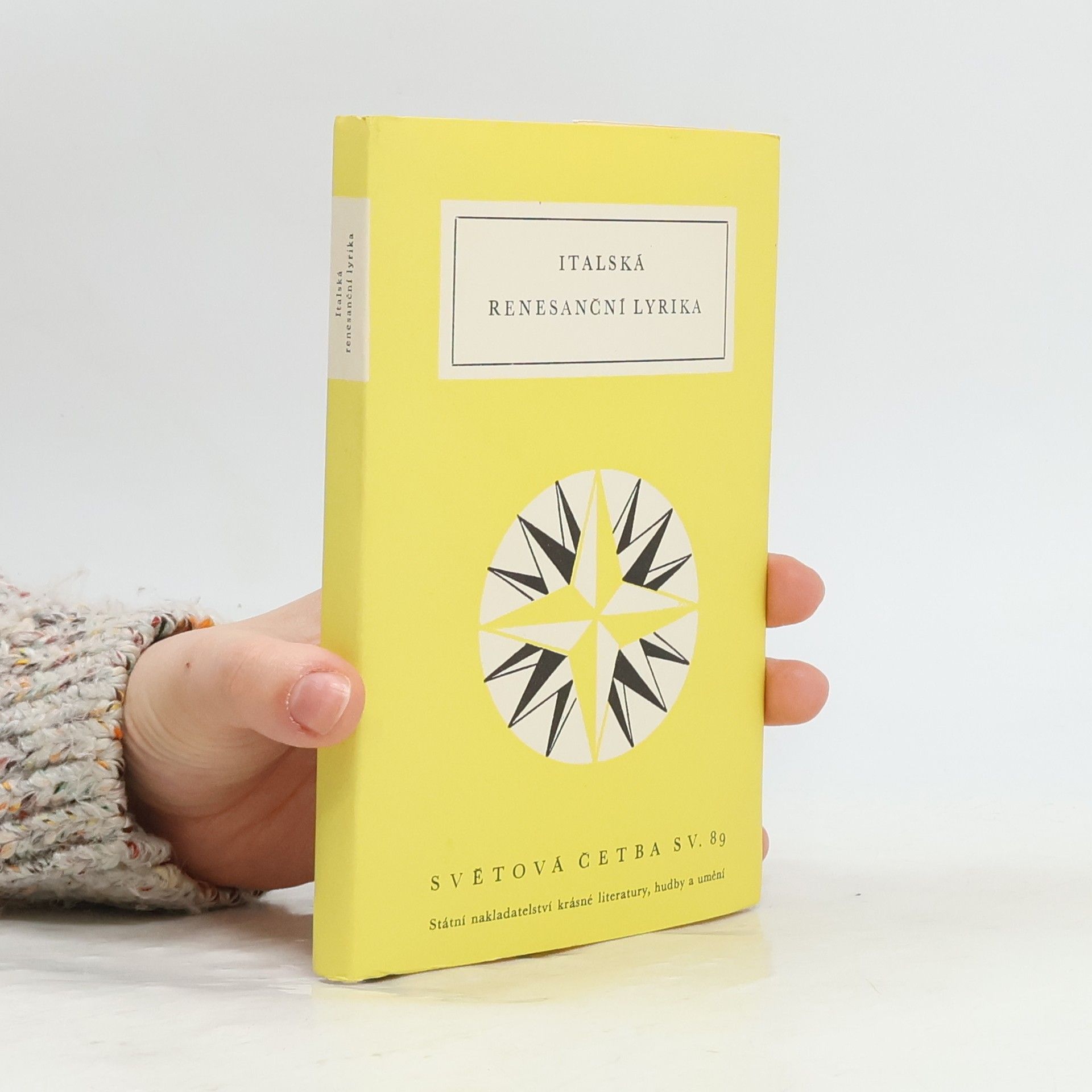 Jaroslav Pokorný Italská renesanční lyrika