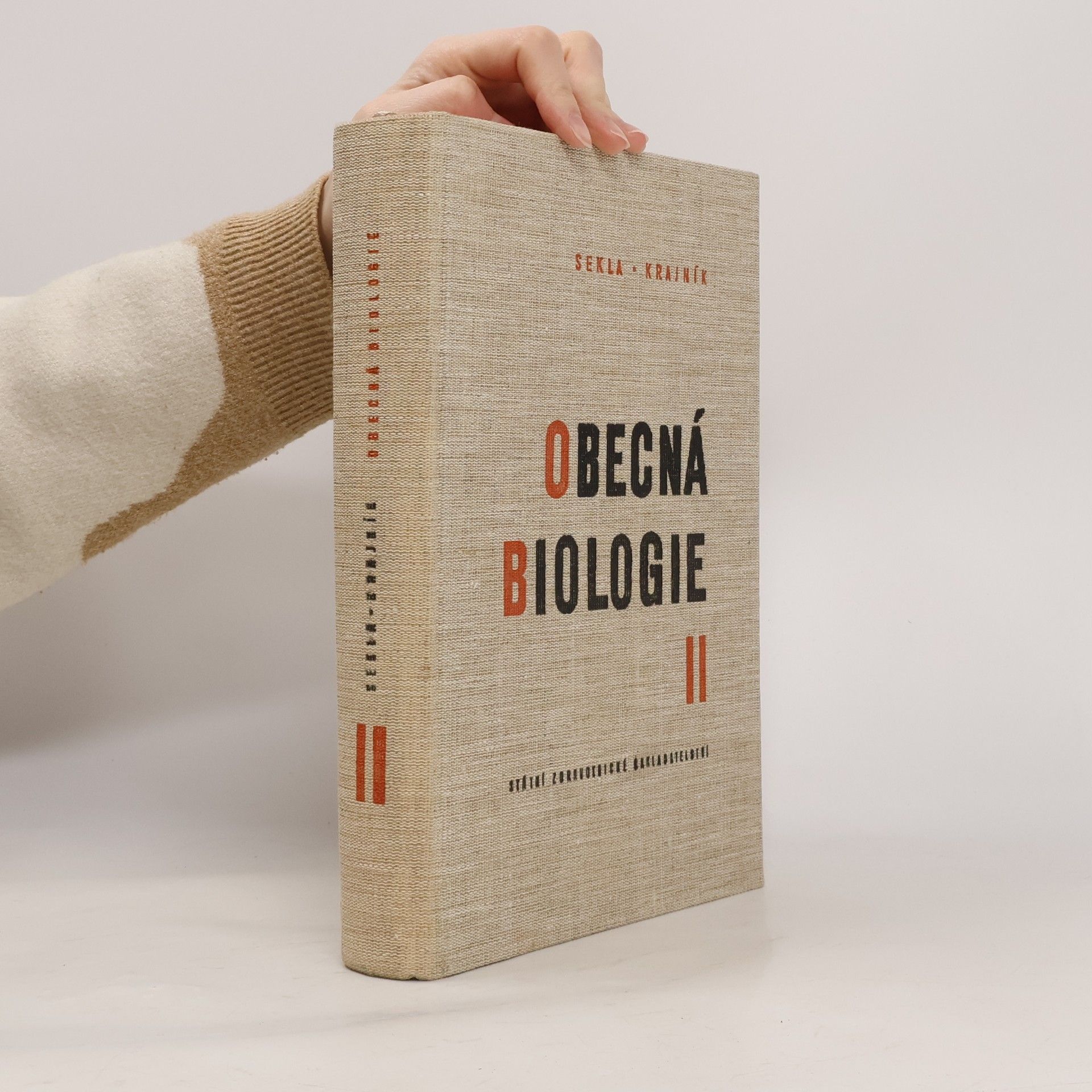 Bohumil Krajník Obecná biologie. Díl II.