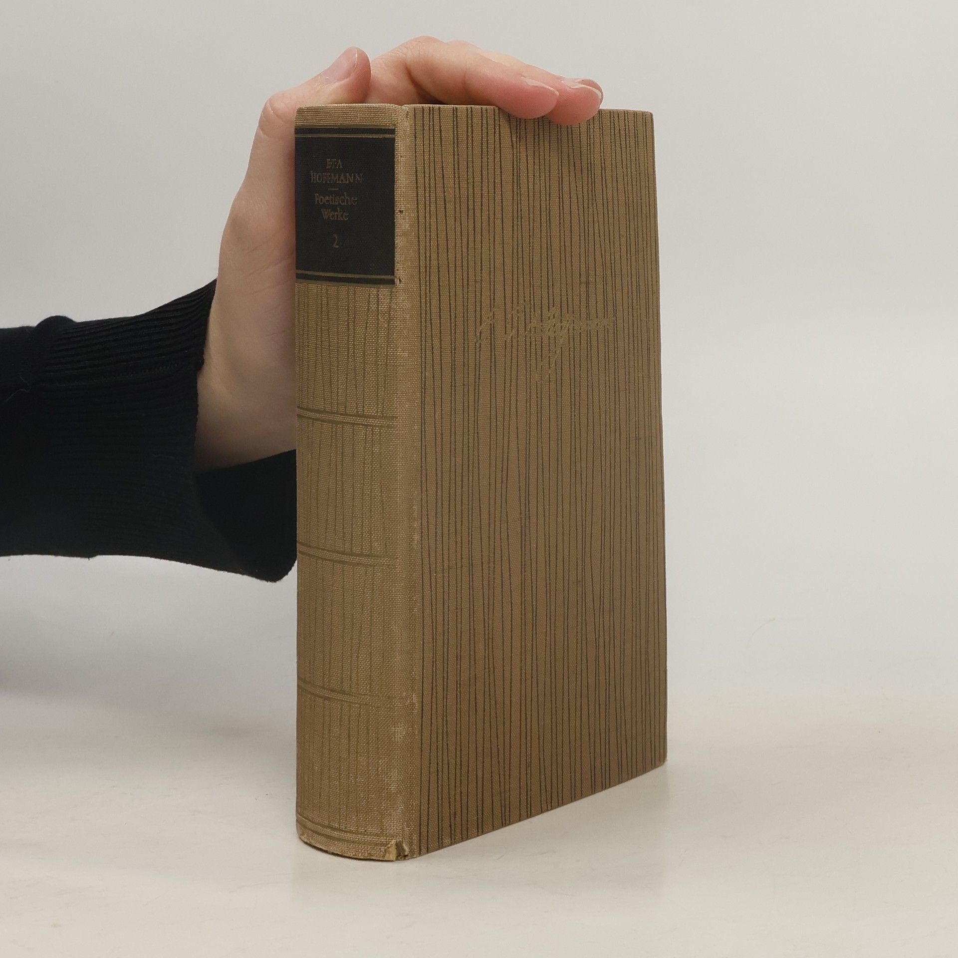 E. T. A. Hoffmann Poetische Werke 2.