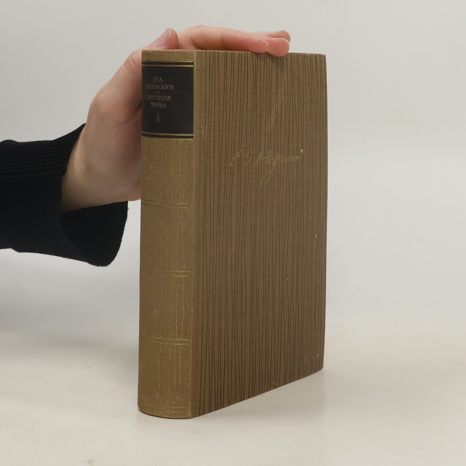 E. T. A. Hoffmann Poetische Werke 3