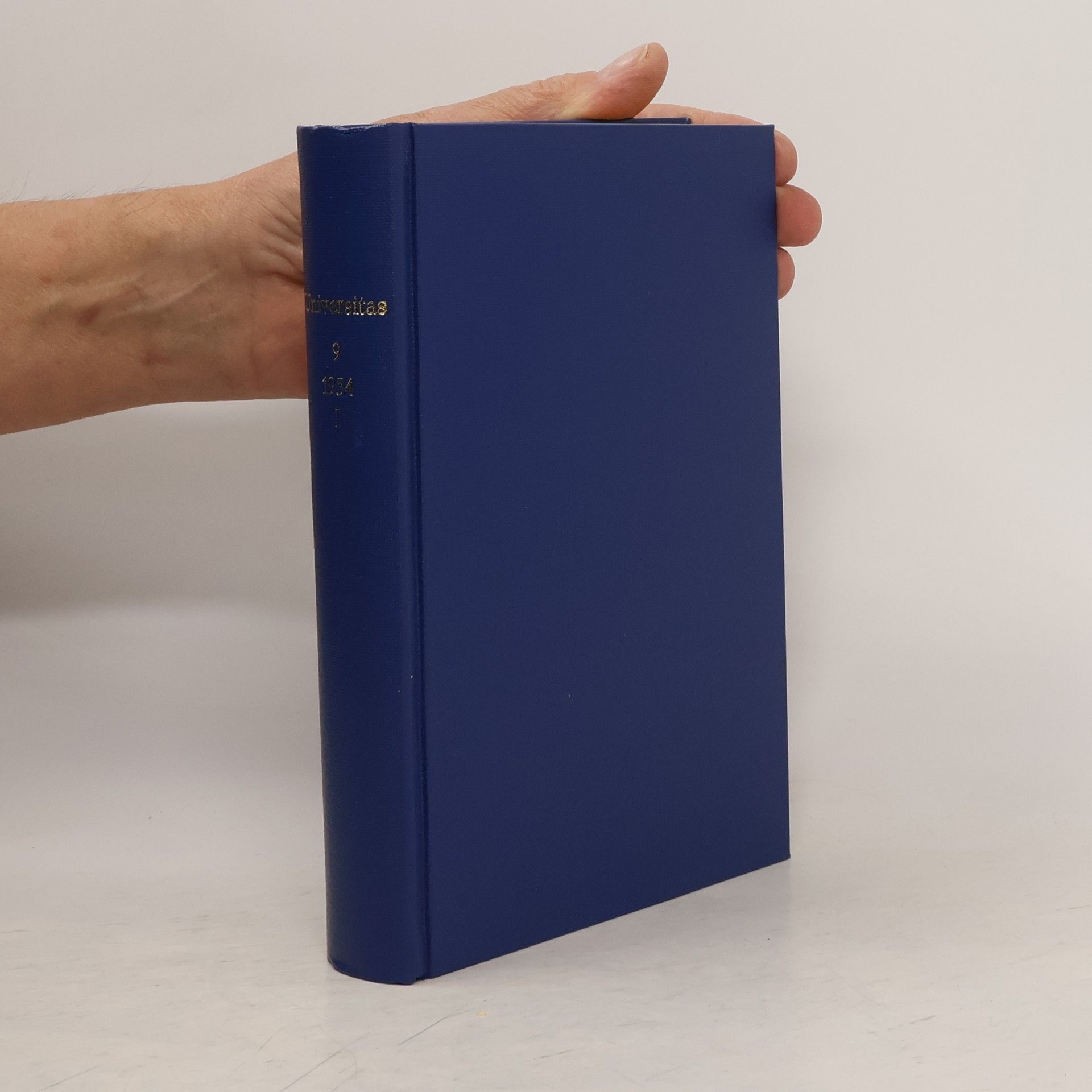 Collectif d'auteurs Universitas 9. Jahrgang 1954. Heft 1.
