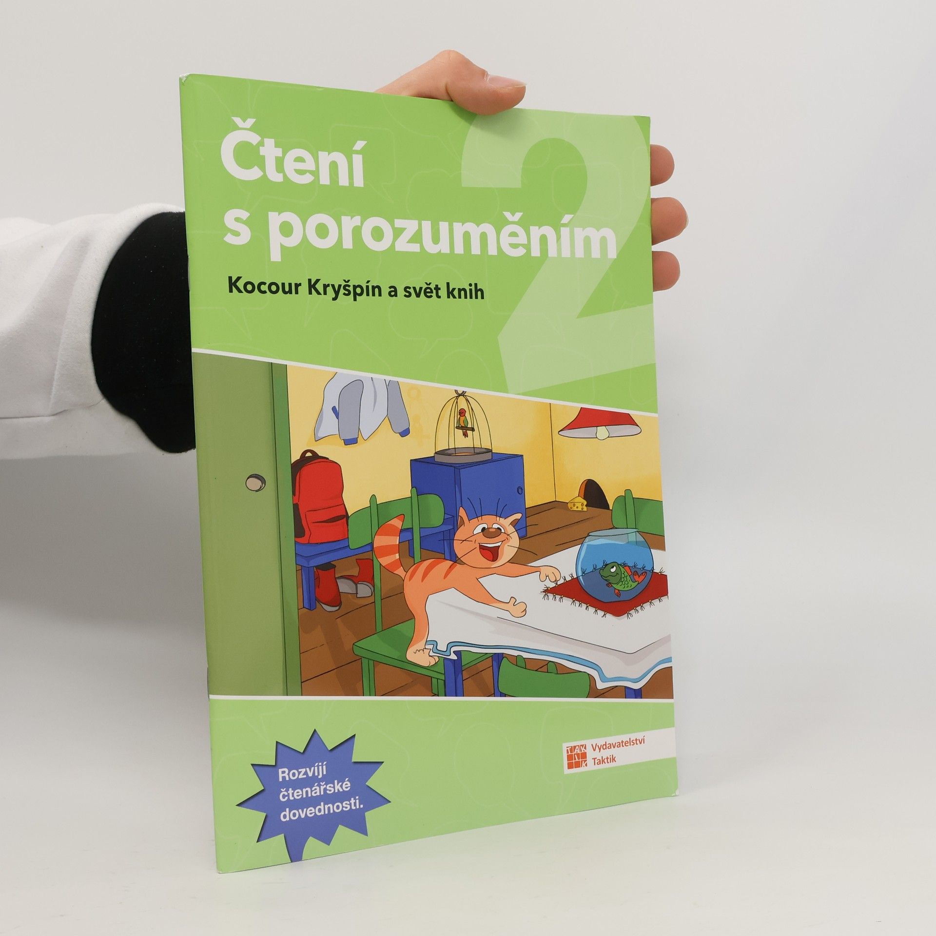 Monika Linhartová Čtení s porozuměním 2 : Kocour Kryšpín a svět knih