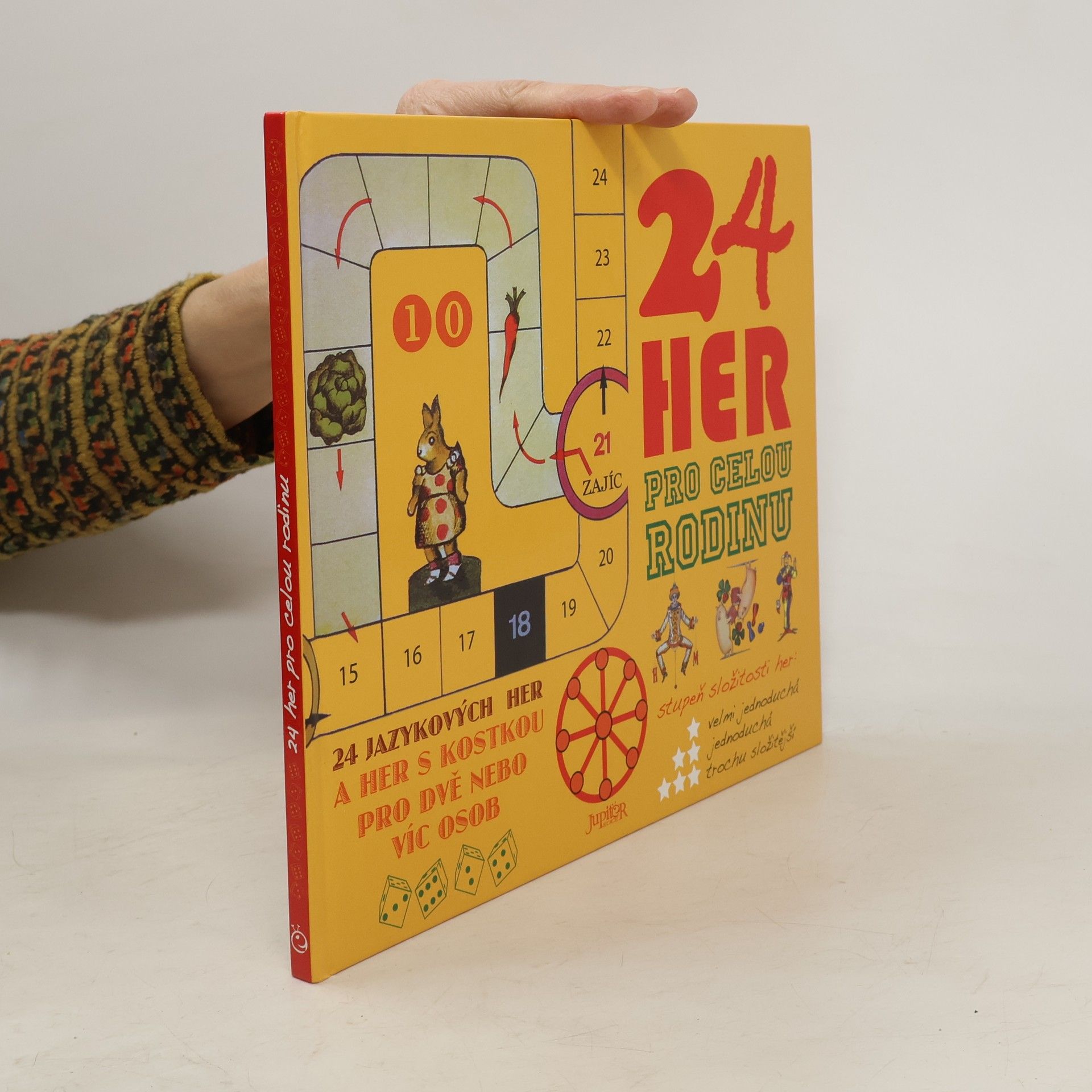 Dana Winklerová 24 her pro celou rodinu : 24 jazykových her a her s kostkou pro dvě nebo více osob